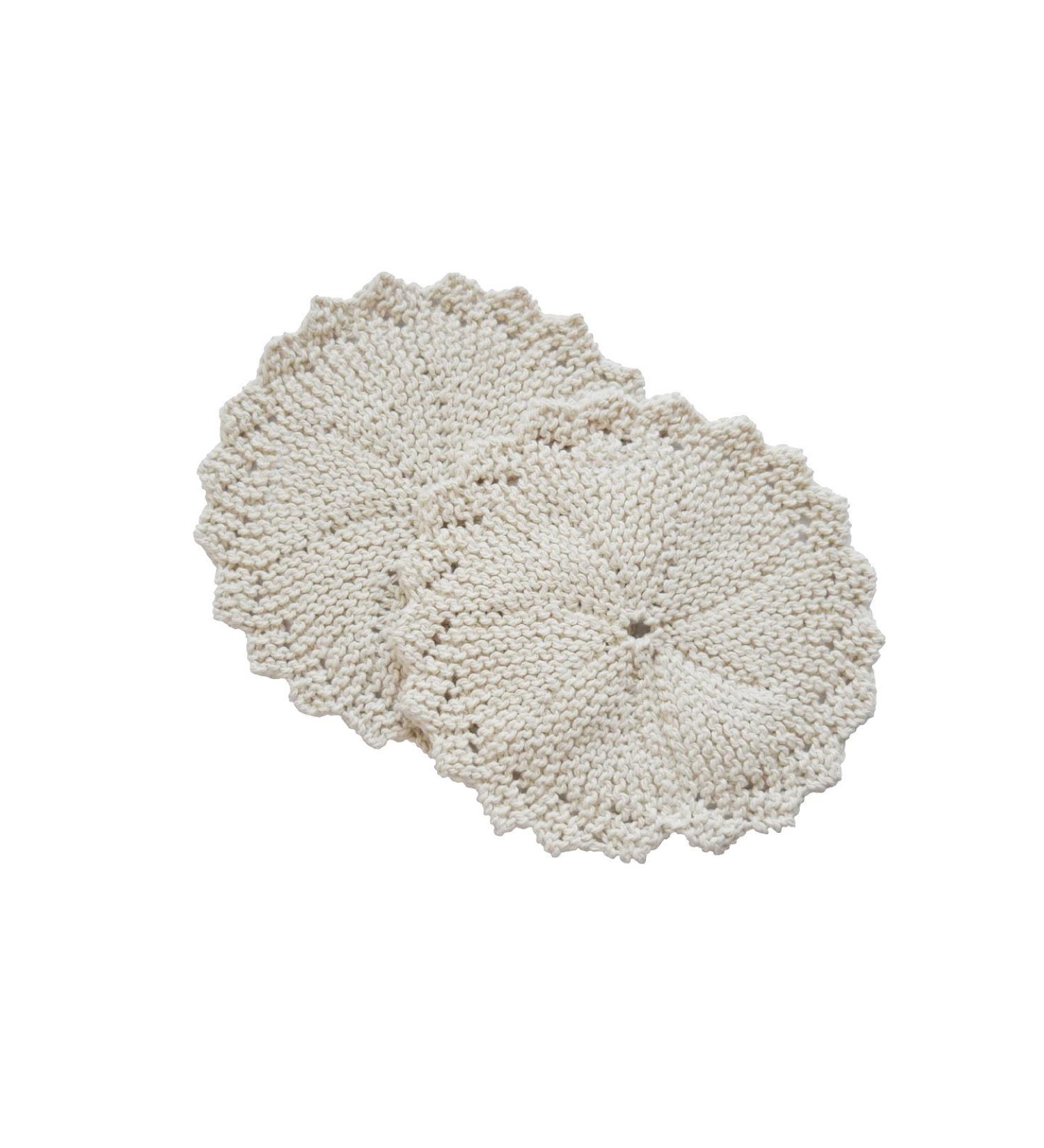 Toockies Hand Knit Exfoliating Wash Cloth - 100% Certified Organic Cotton - Buy Online on GoSupps.com