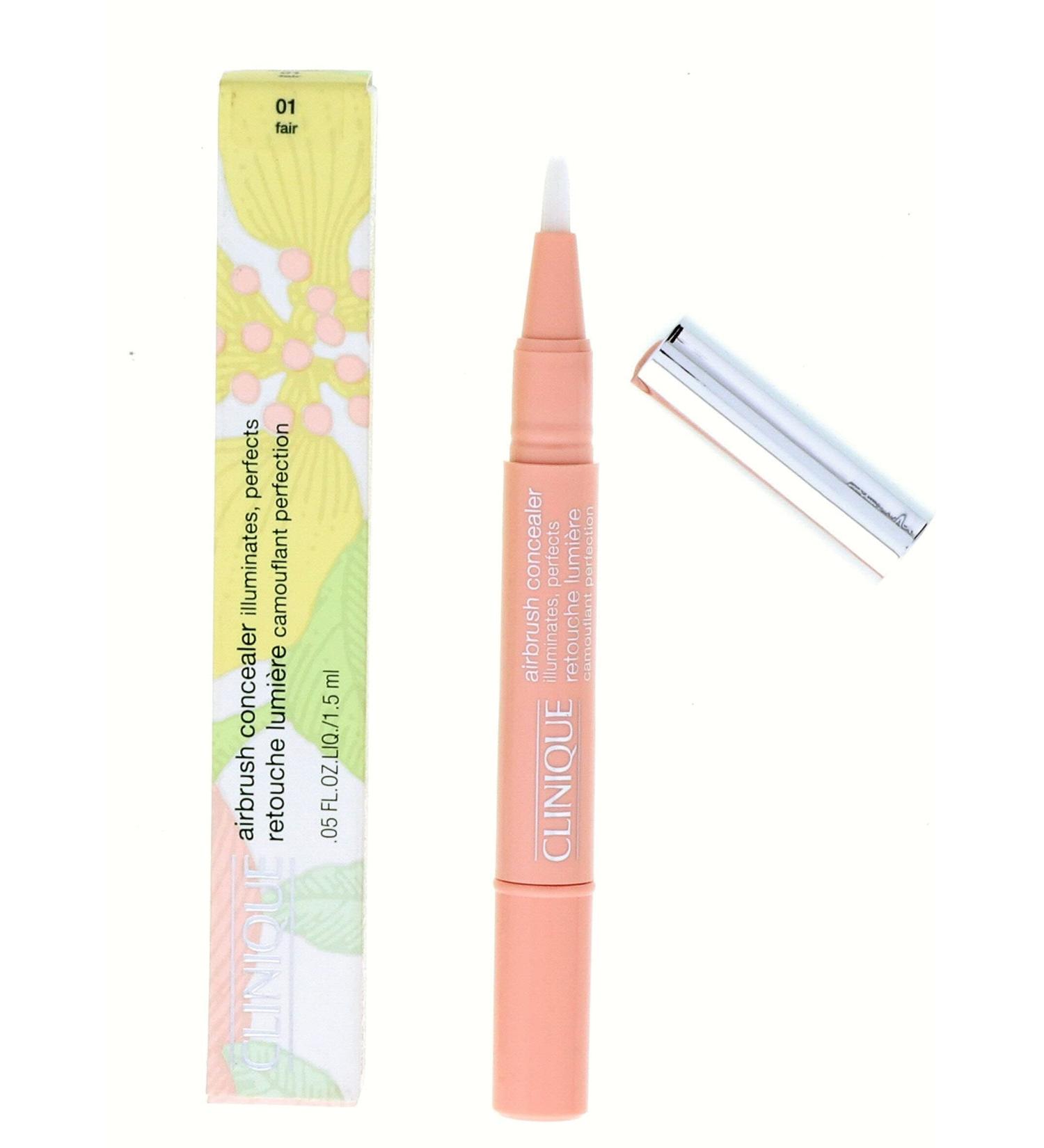 Clinique Airbrush Concealer No. 01 Fair 0.05 oz - Long-Lasting Coverage (1 Pack) - Buy Online on GoSupps.com