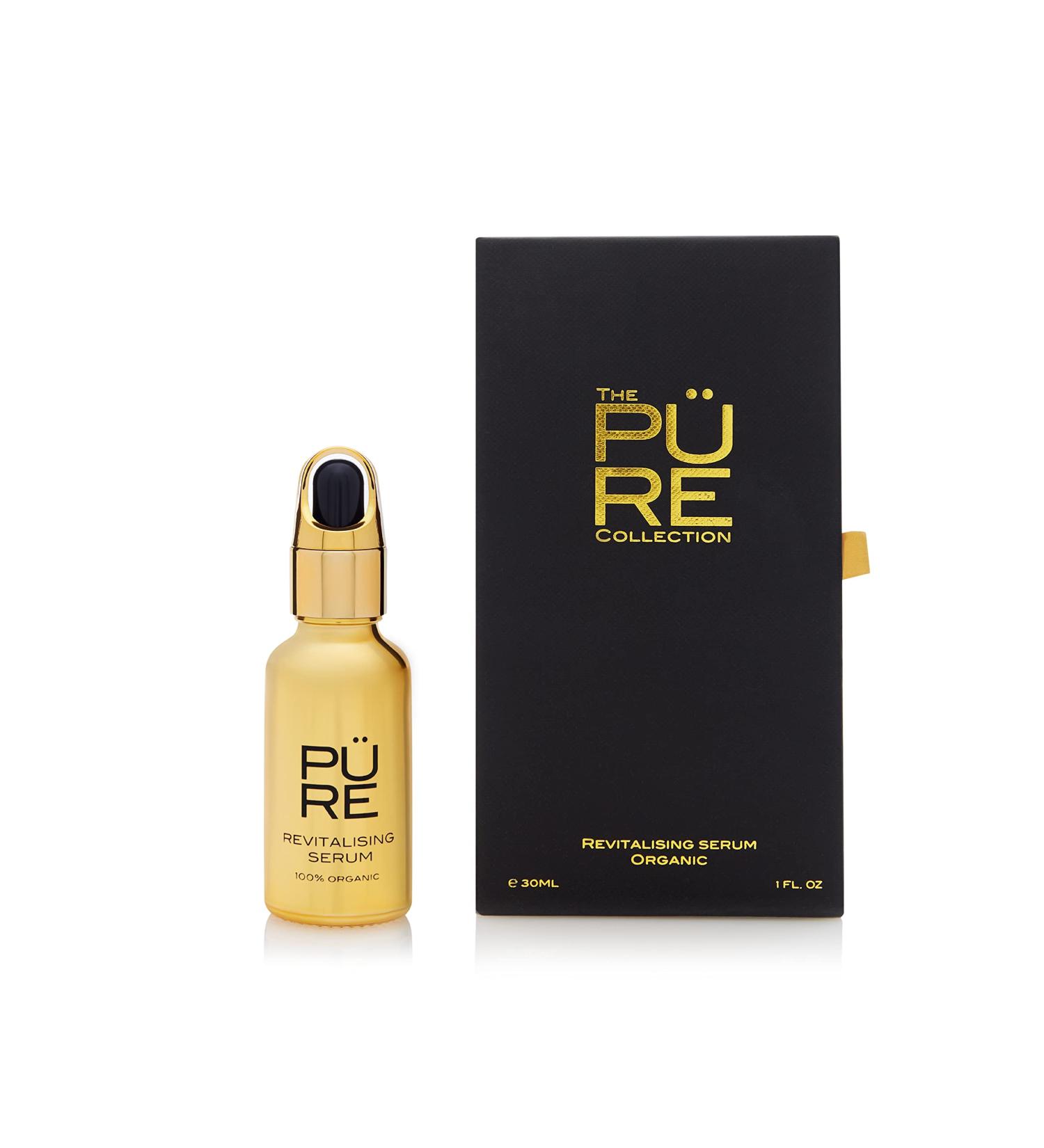Revitalizing Skin Repair Serum - 100% Certified Organic Vegan | THE PURE COLLECTION | Award-Winning for Cell Regrowth & Elasticity - 1 Fl Oz - Buy Online on GoSupps.com