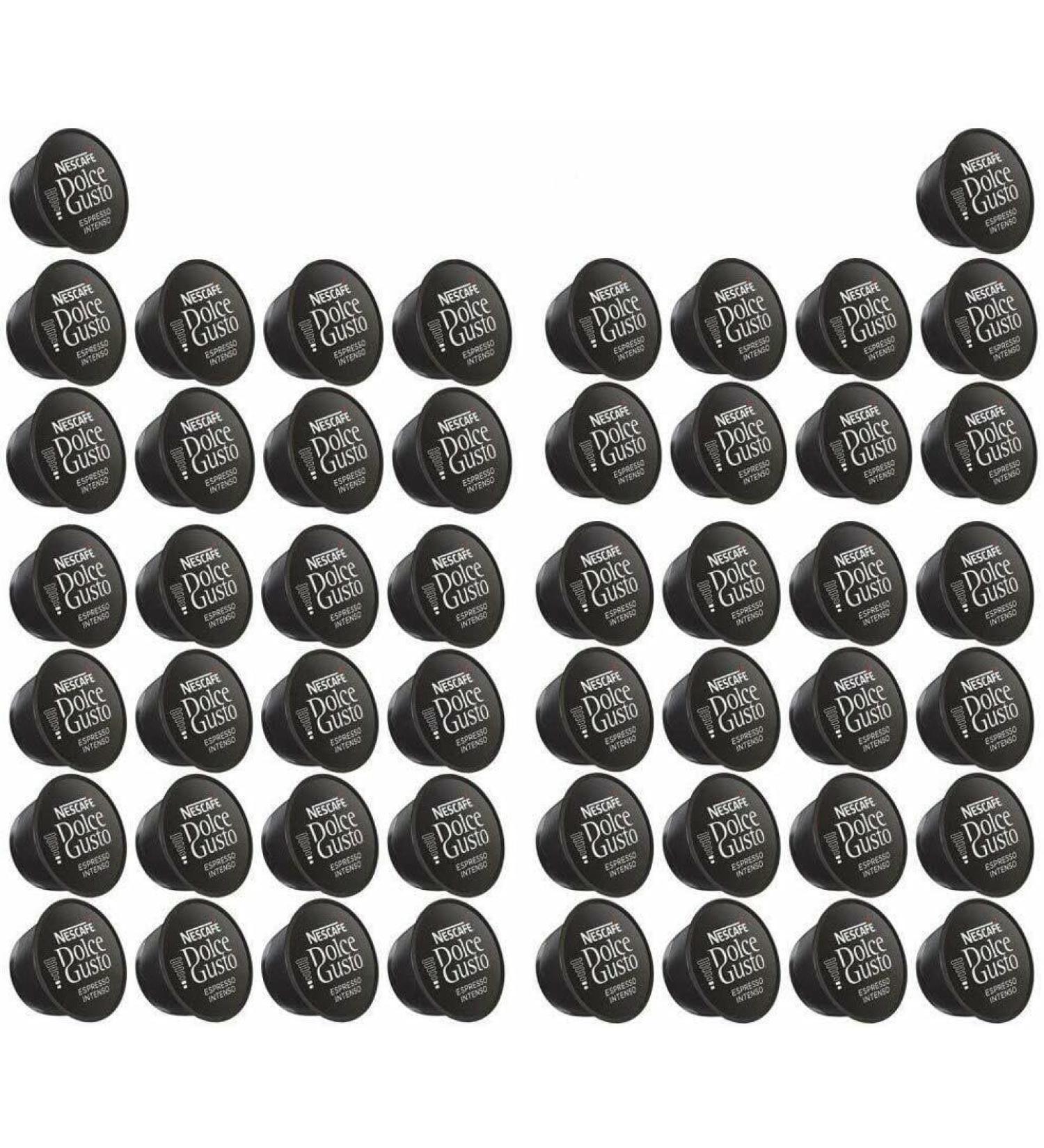 Dolce Gusto Espresso Intenso Coffee Pods 100 Capsules 100 Drinks Sold Loose Original 1 count (Pack of 1)