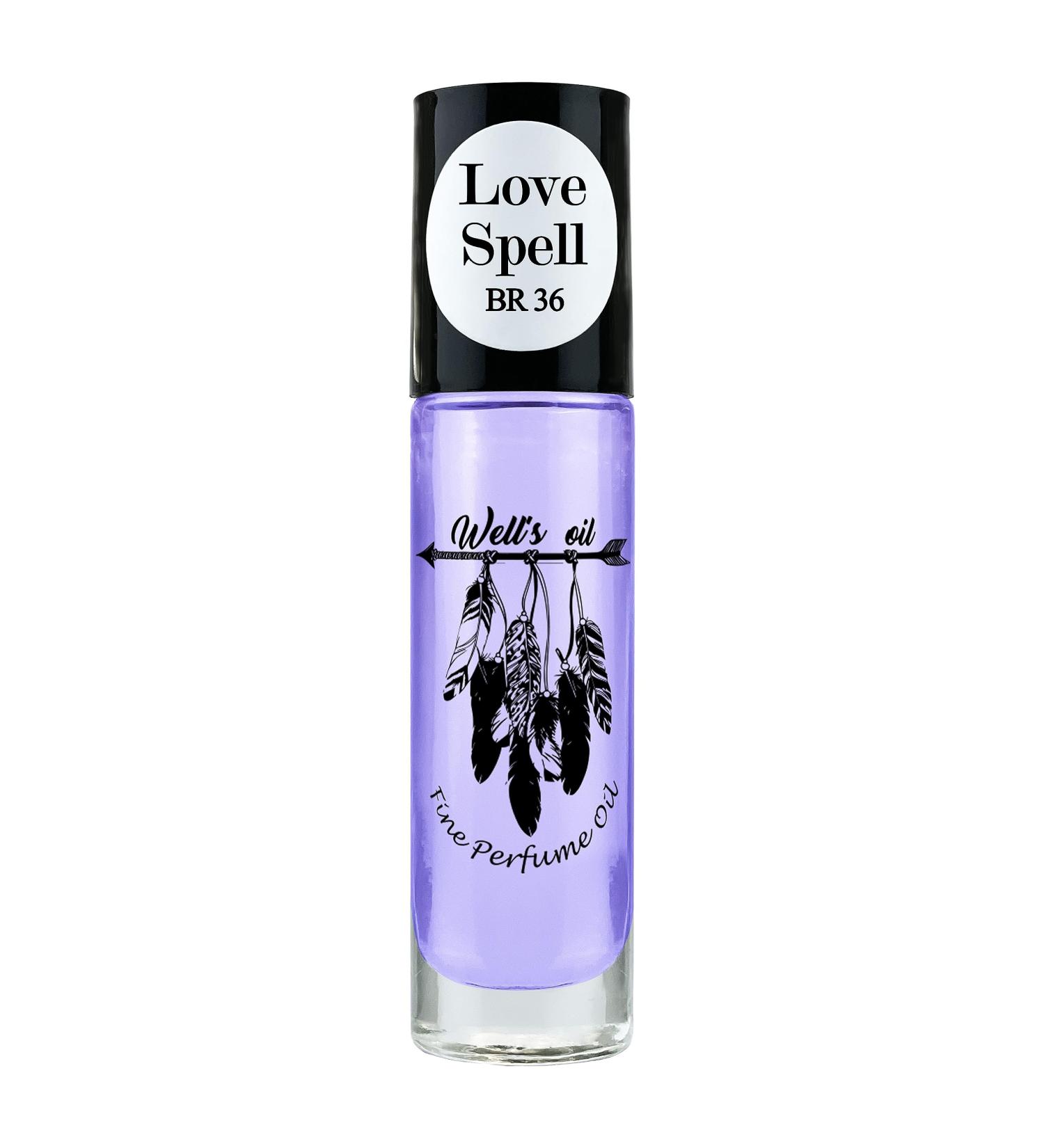 Well's Oil Roll-On Perfume Oil (Inspired by Love Spell) | Notes of Fresh Peach and Cherry Blossom | Long-Lasting | Paraben-Free | 0.33 Fl Oz / 10 ml 36. Love Spell - Buy Online on GoSupps.com