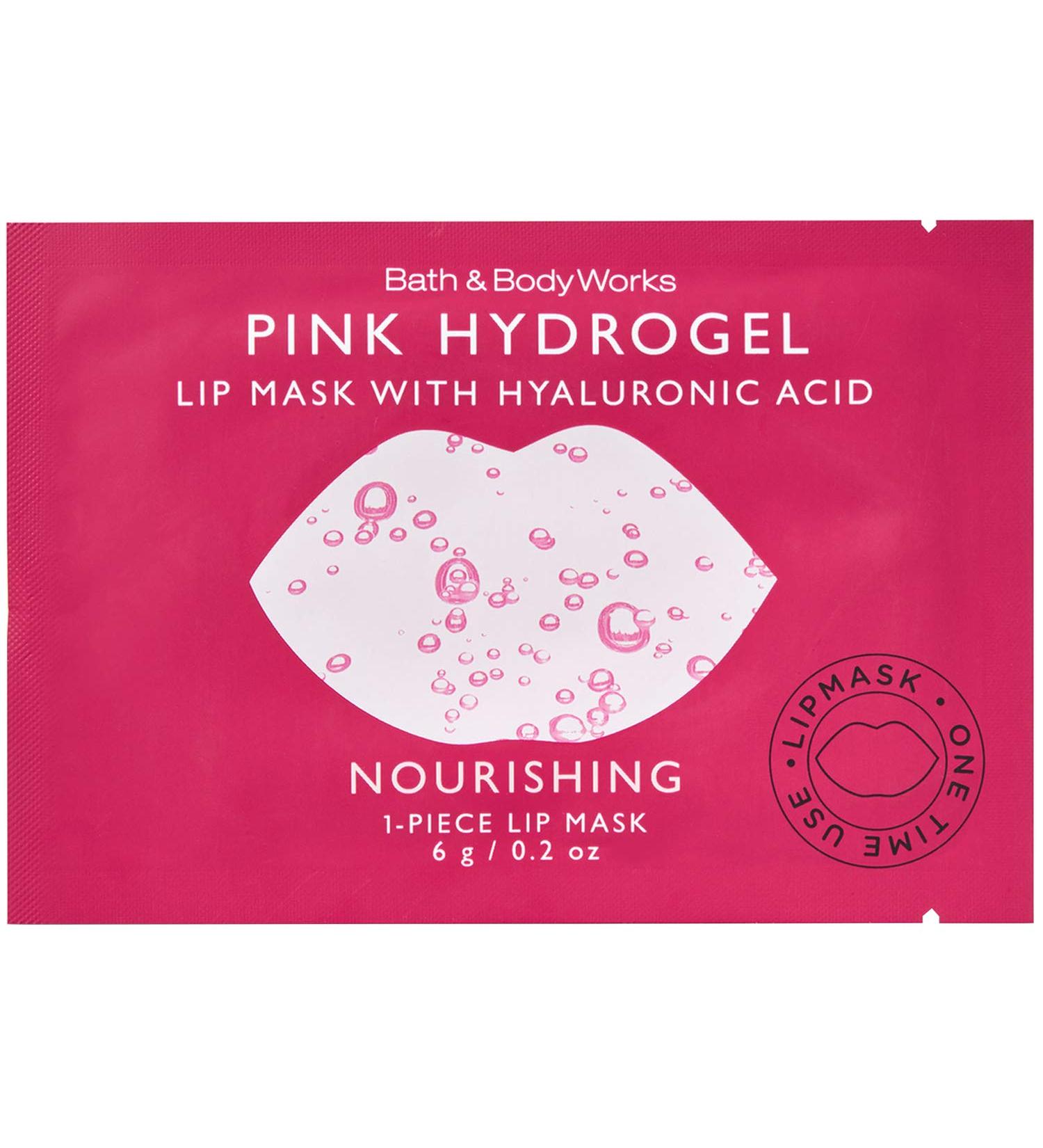 Bath and Body Works PINK HYDROGEL Lip Mask with Hyaluronic Acid