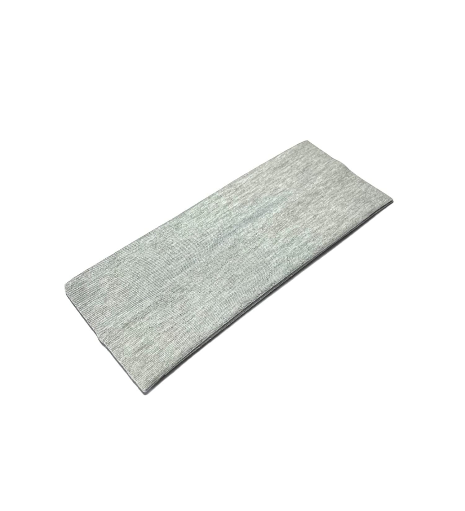 WESTEND CHOICE 9cm Wide Headband Grey - Soft Stretchy Unisex Kylie Hair Band for Gym Yoga - Men and Women - Buy Online on GoSupps.com