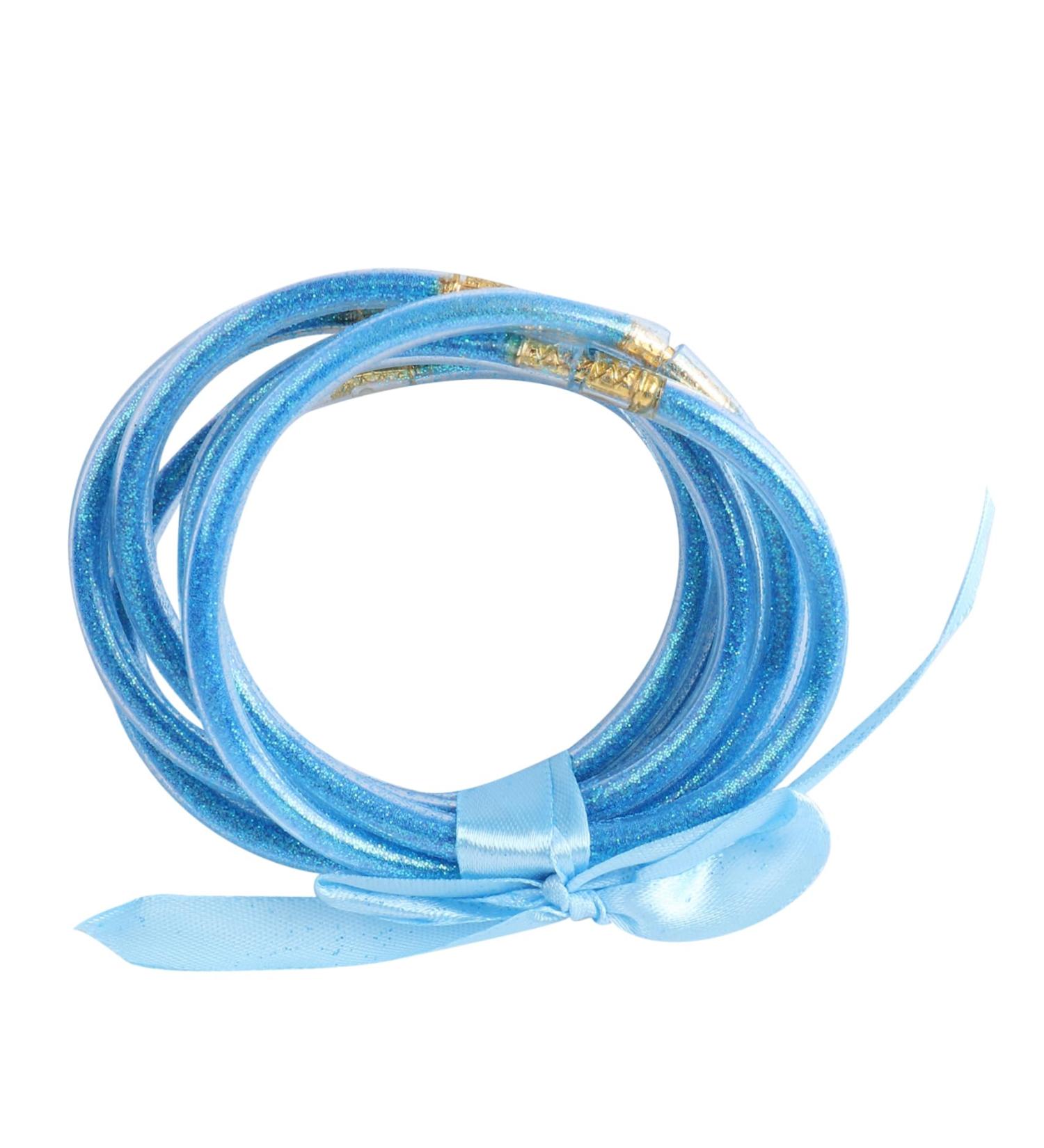 STOBOK 1pc Ribbon Glitter Bracelet Gold Powder Lining Jewelry Christmas Wristband Glitter Jelly Bangle Bangles Bracelets for Man Creative Bracelet Women's Resin Yiwu Glitter Powder Purple As Shown 7.5x7.5cm - Buy Online on GoSupps.com