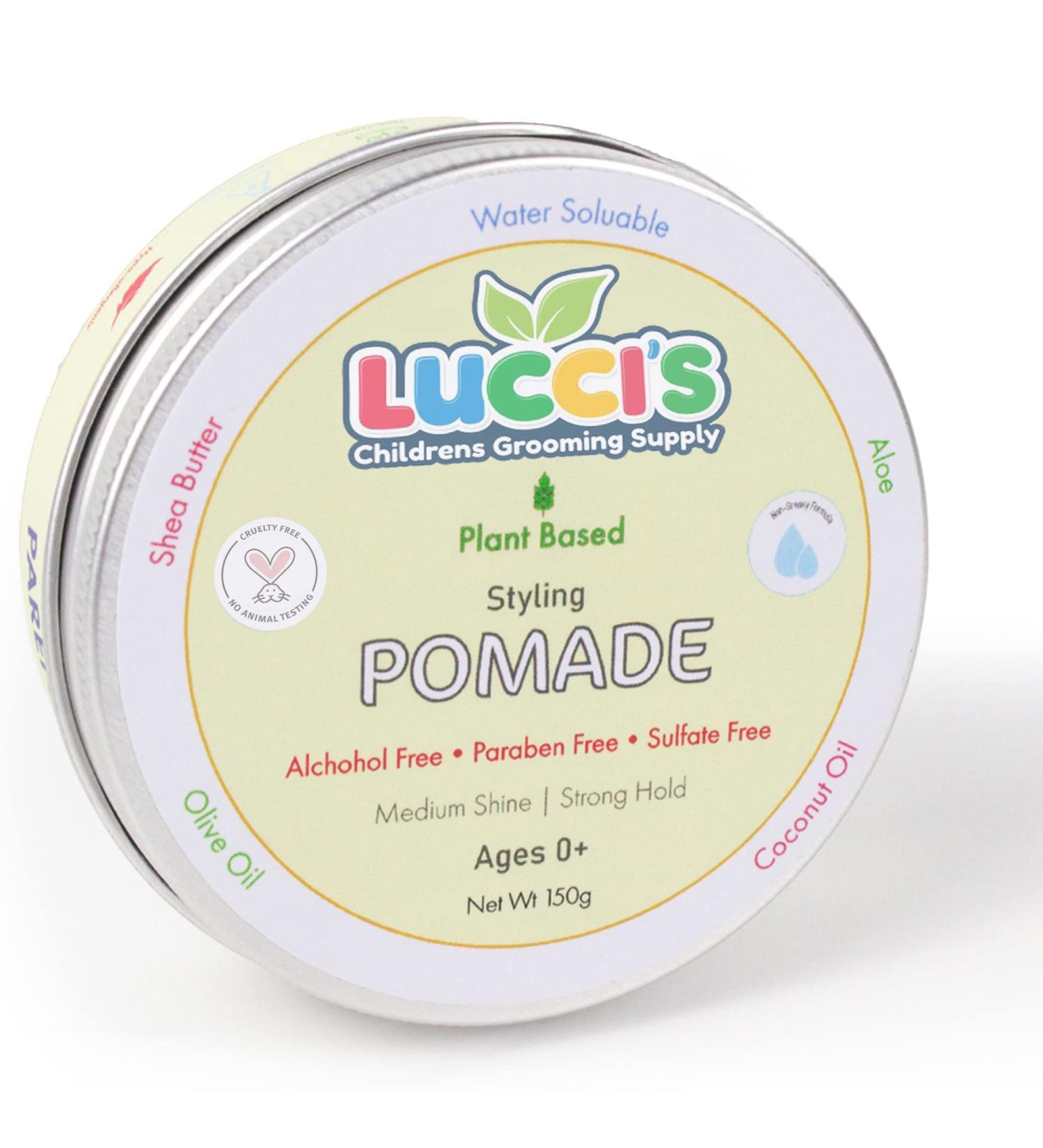 Buy Plant-Based Baby Hair Gel – 5oz Paraben & Sulphate-Free Pomade for Strong Hold & Medium Shine | Ideal for Infants & Kids - Buy Online on GoSupps.com