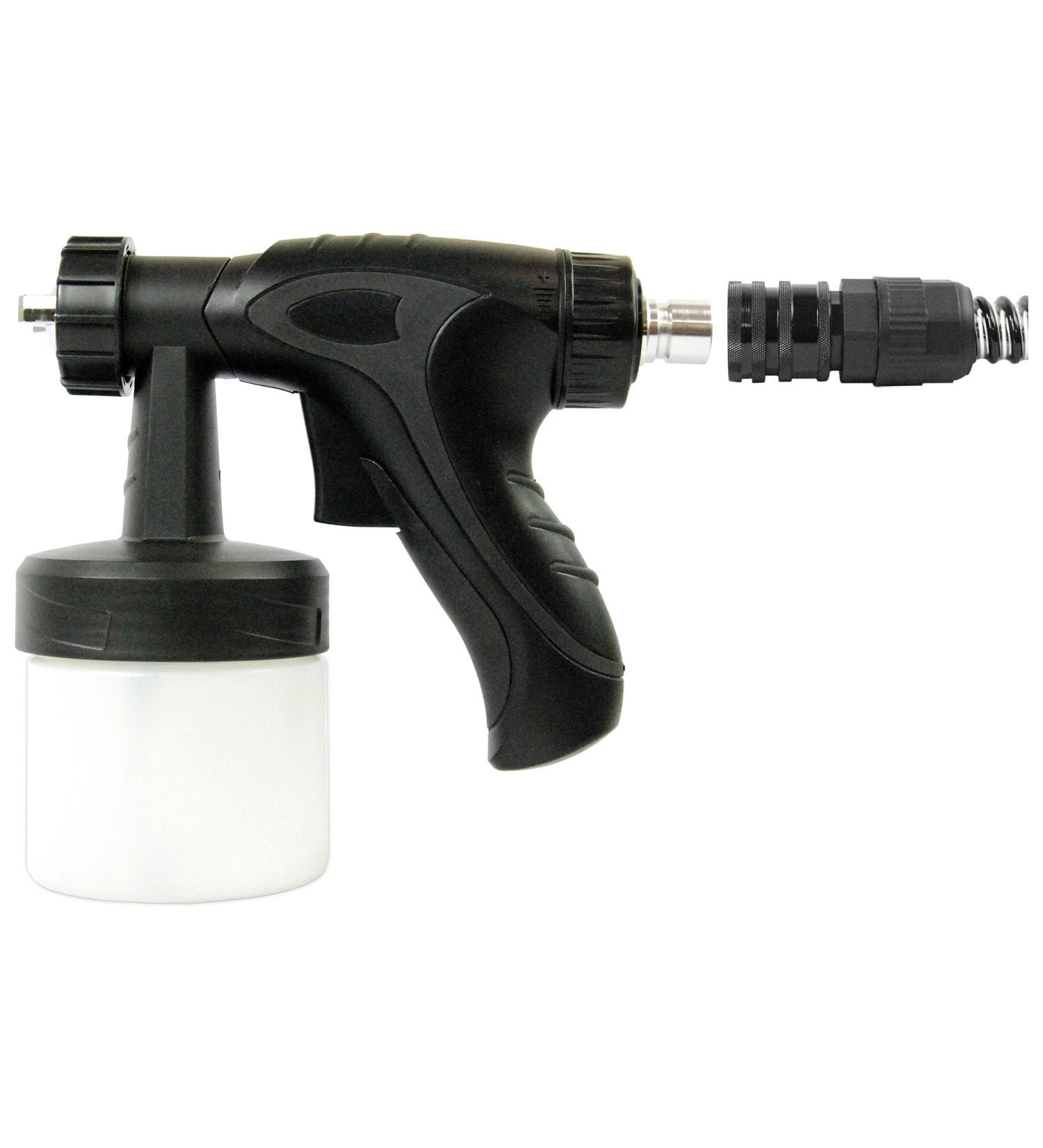 Belloccio G12-QC Professional HVLP Precision Spray Tanning Application Gun with Standard Turbine Sprayer Hose Size (QC) Quick-Release Coupler Connector - Spray Sunless DHA Solutions - 14 oz. Cup