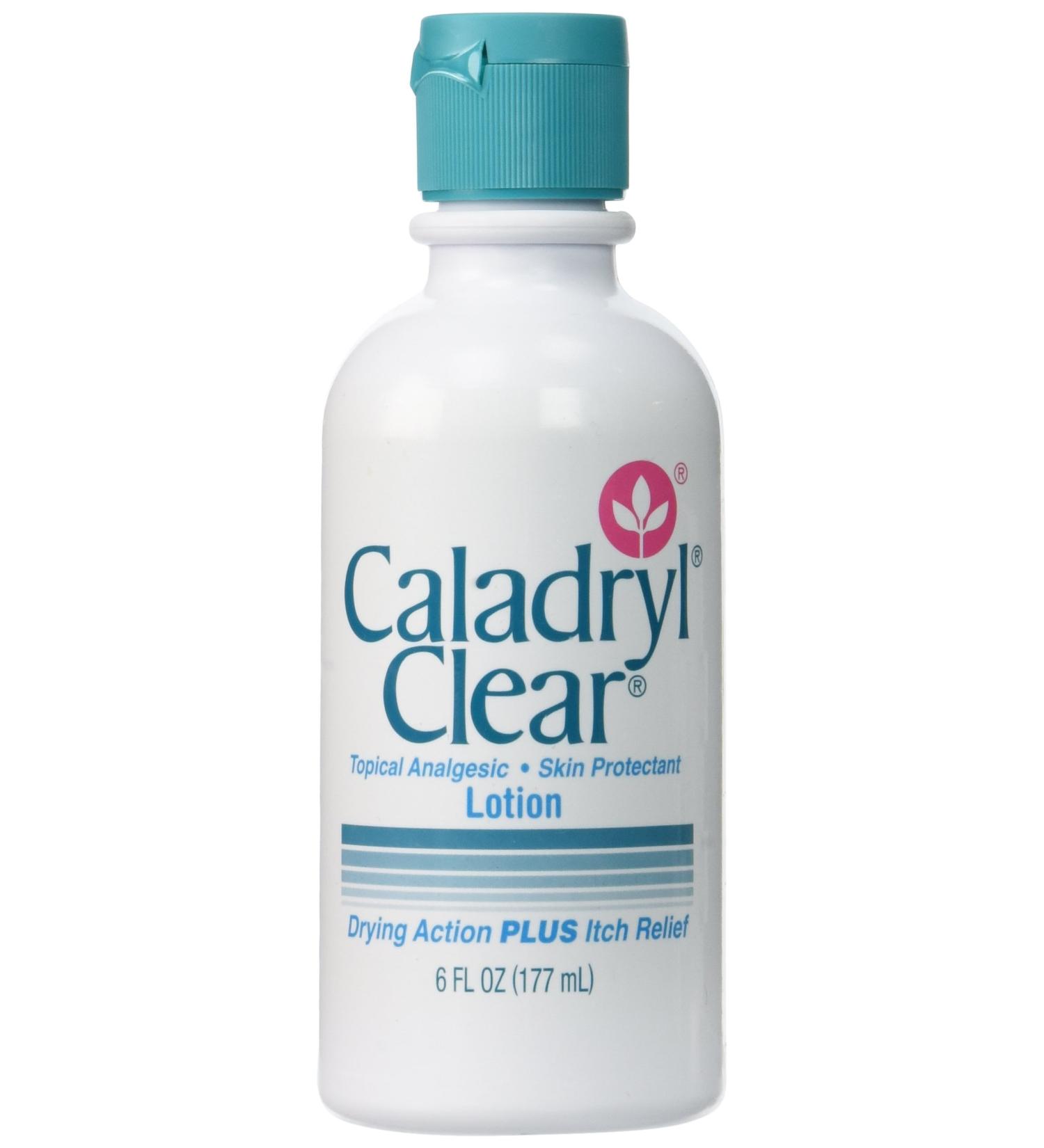Caladryl Clear Lotion 6oz - Fast-Acting Relief for Itchy Skin - Buy Online on GoSupps.com