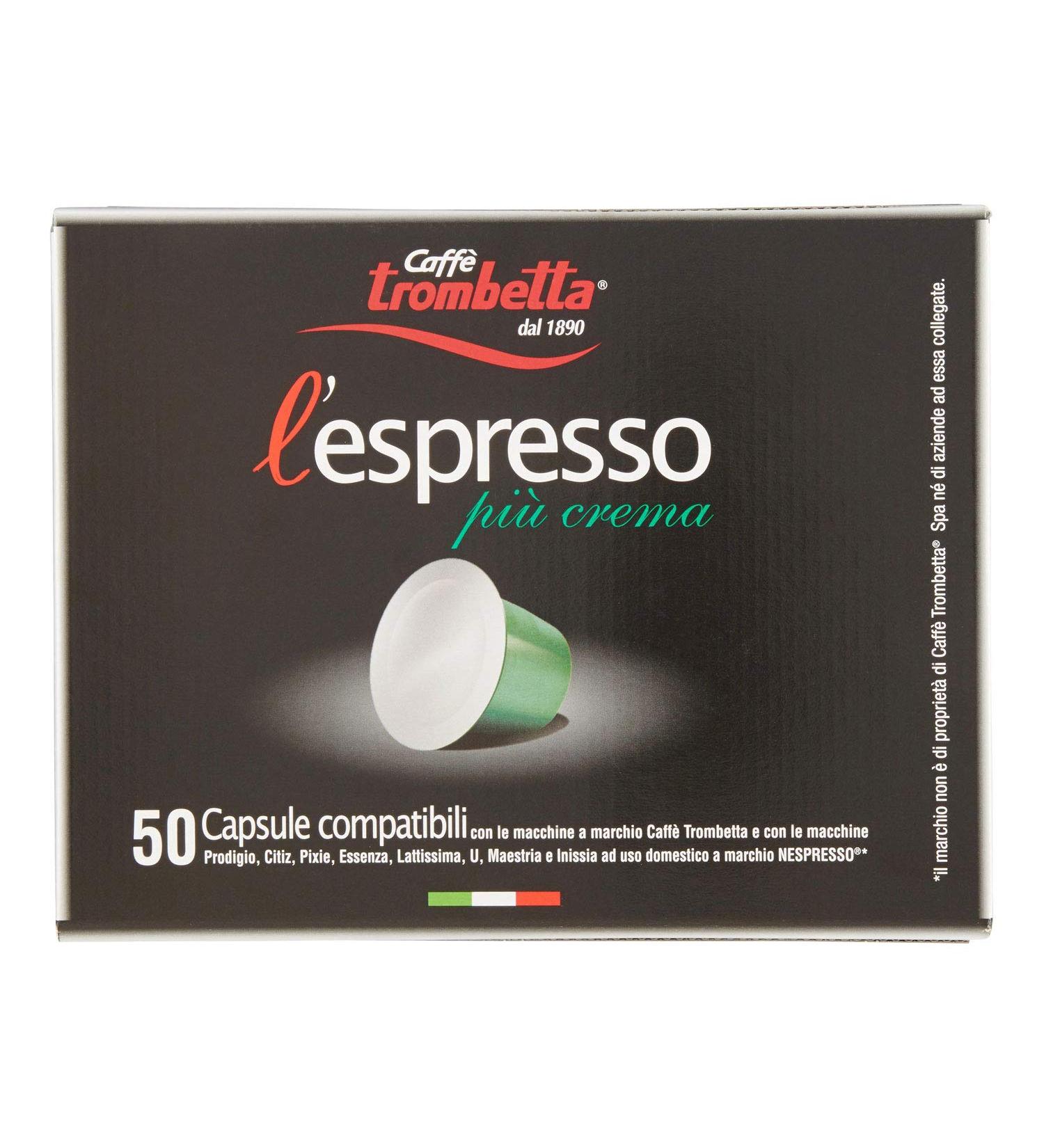 Caff Trombetta L'Espresso Pi Crema - Buy Online on GoSupps.com