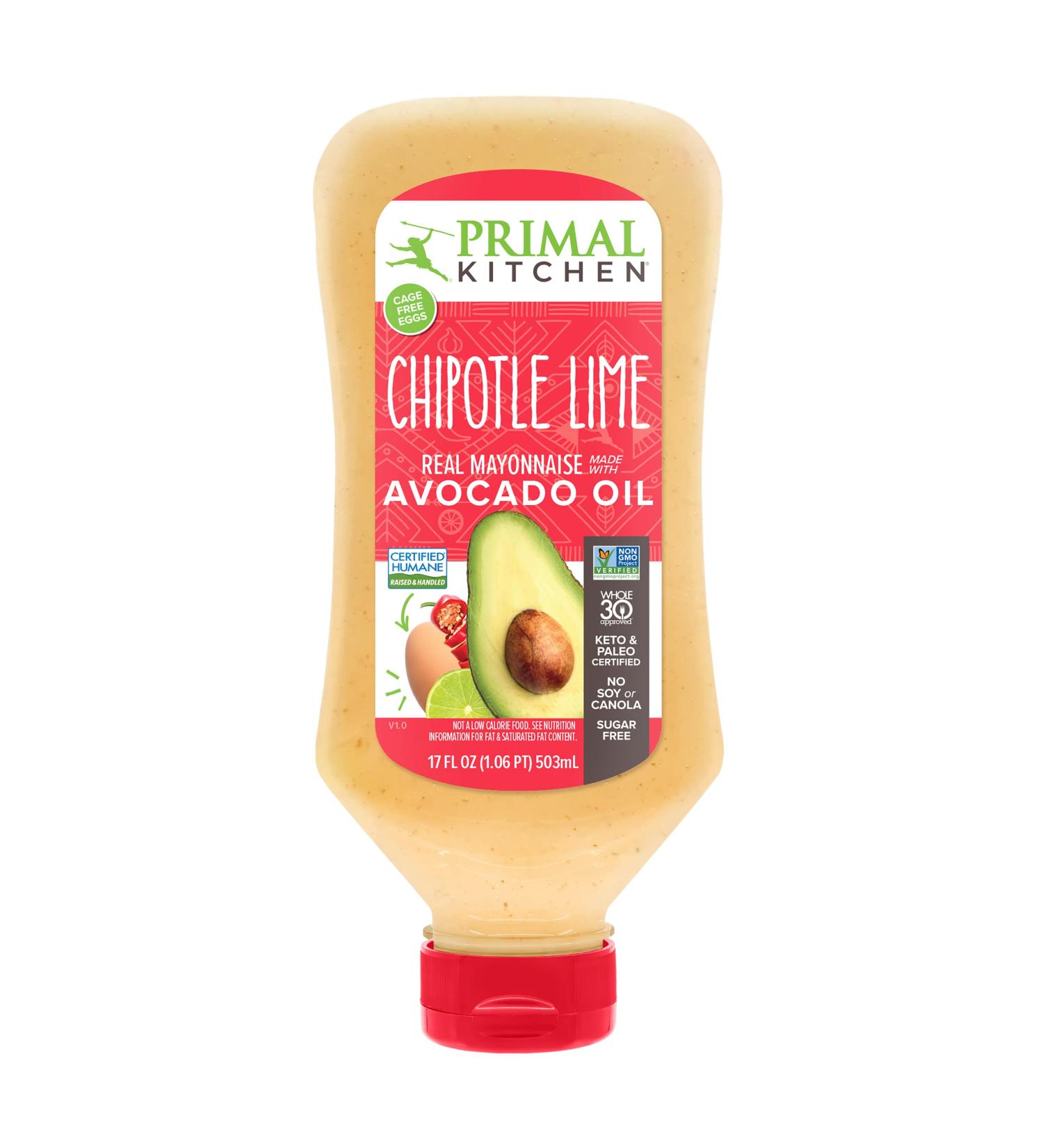 Primal Kitchen Squeeze Chipotle Lime Mayo made with Avocado Oil 17 Ounces - Buy Online on GoSupps.com