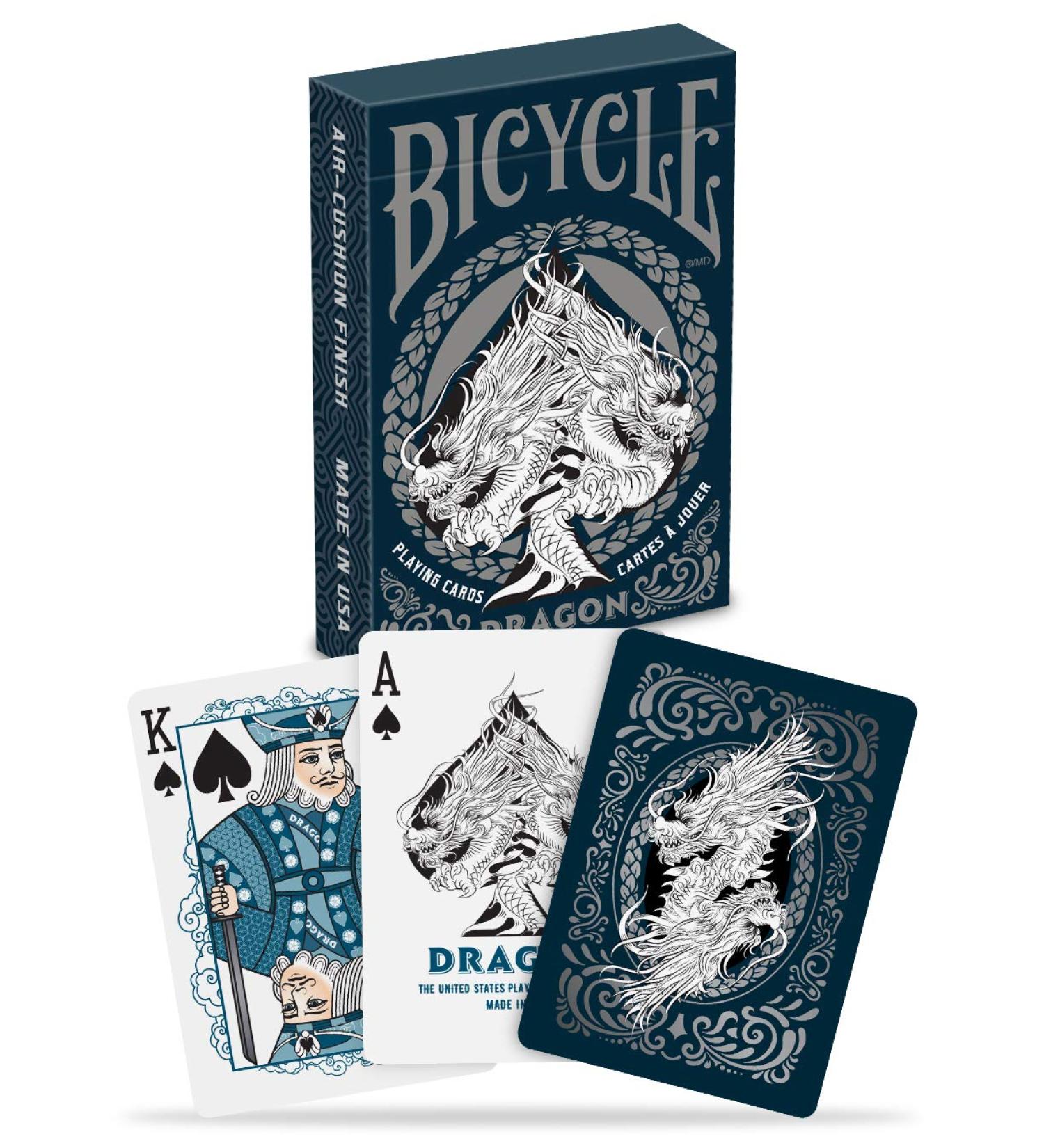 Bicycle Dragon Premium Playing Cards - High-Quality 1 Deck - Buy Online on GoSupps.com