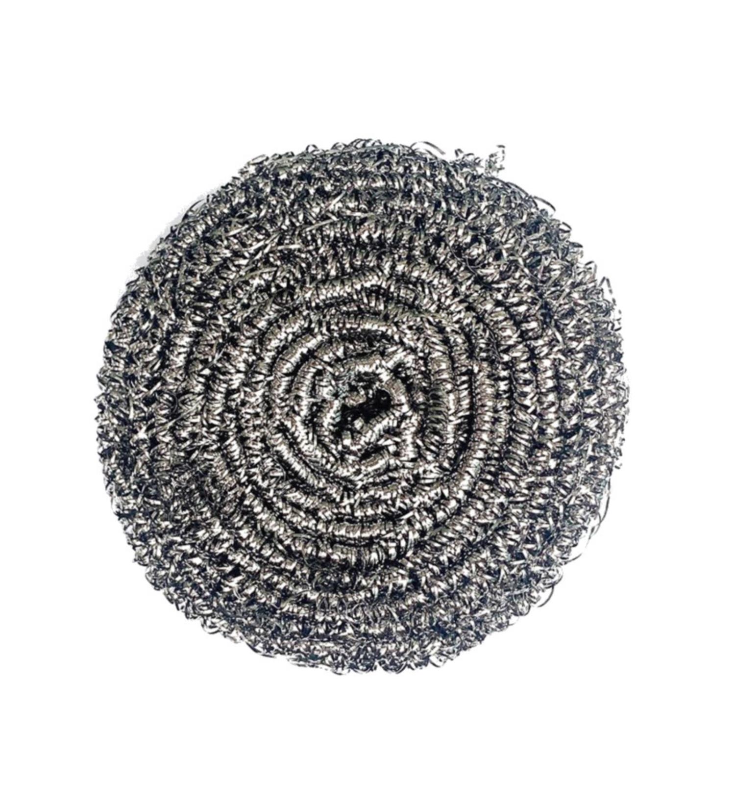 Dispensing Dish Brush Stainless Steel Wire Metal Pot Scrubber For Kitchen Clean 4Pcs (Clear One Size) Clear One Size - Buy Online on GoSupps.com