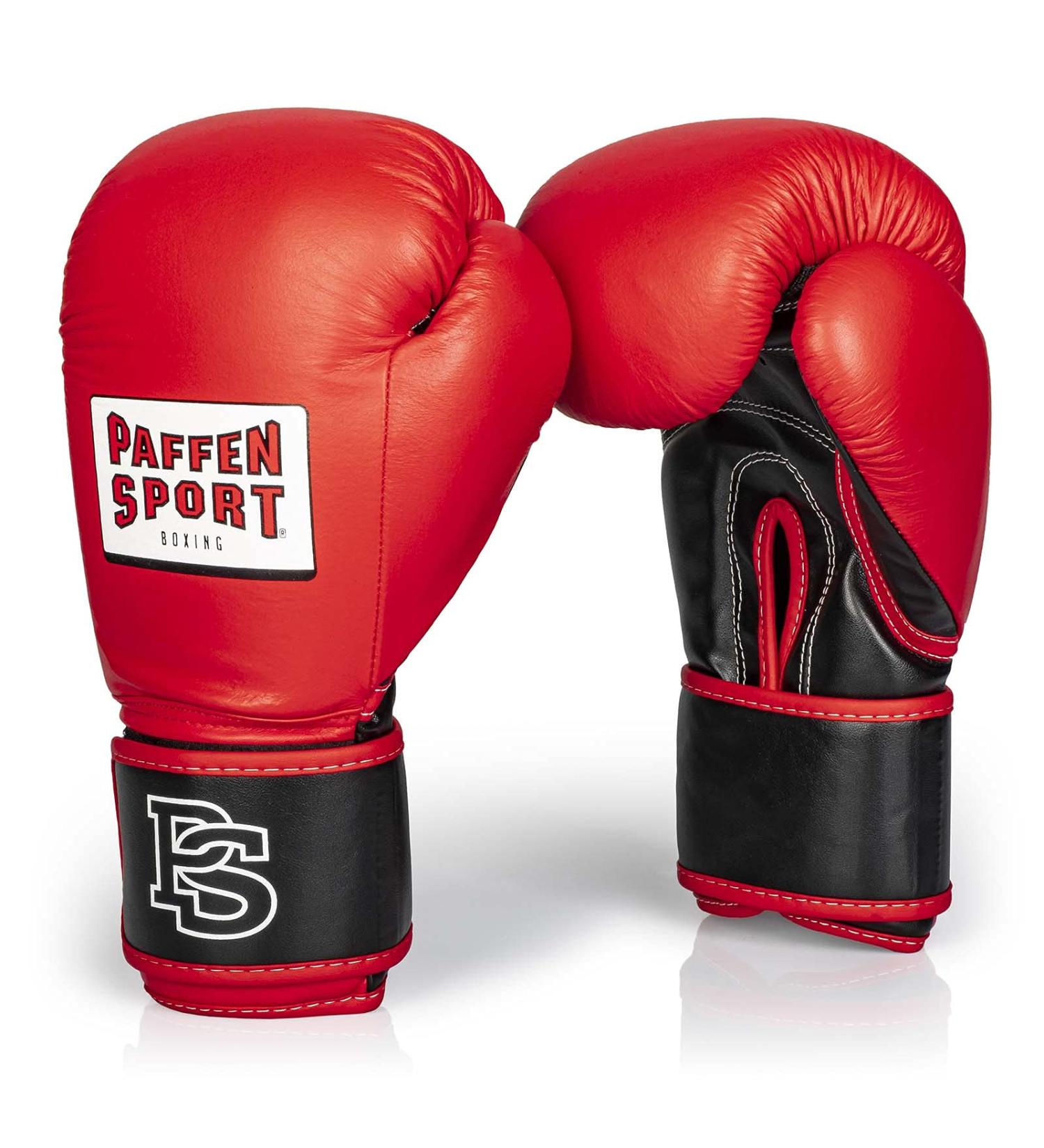 Paffen Sport Allround Eco Boxing Gloves - Red/Black 14oz for Training & Sparring in Boxing Kickboxing & Muay Thai - Buy Online on GoSupps.com