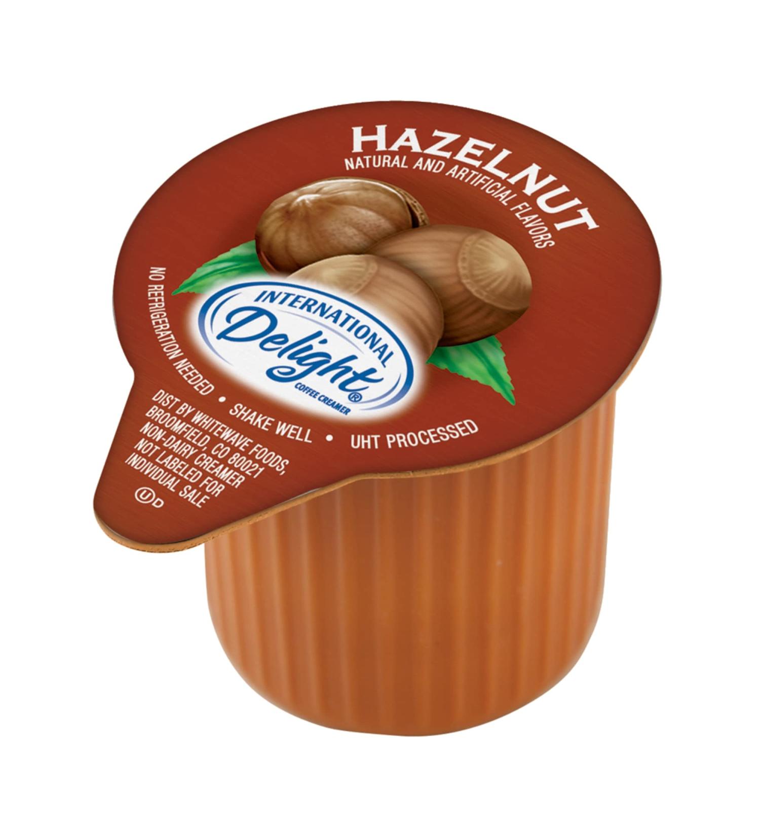 International Delight Hazelnut Liquid Creamer Single-Serve Packages 192 Count Hazelnut 192 Count (Pack of 1) - Buy Online on GoSupps.com