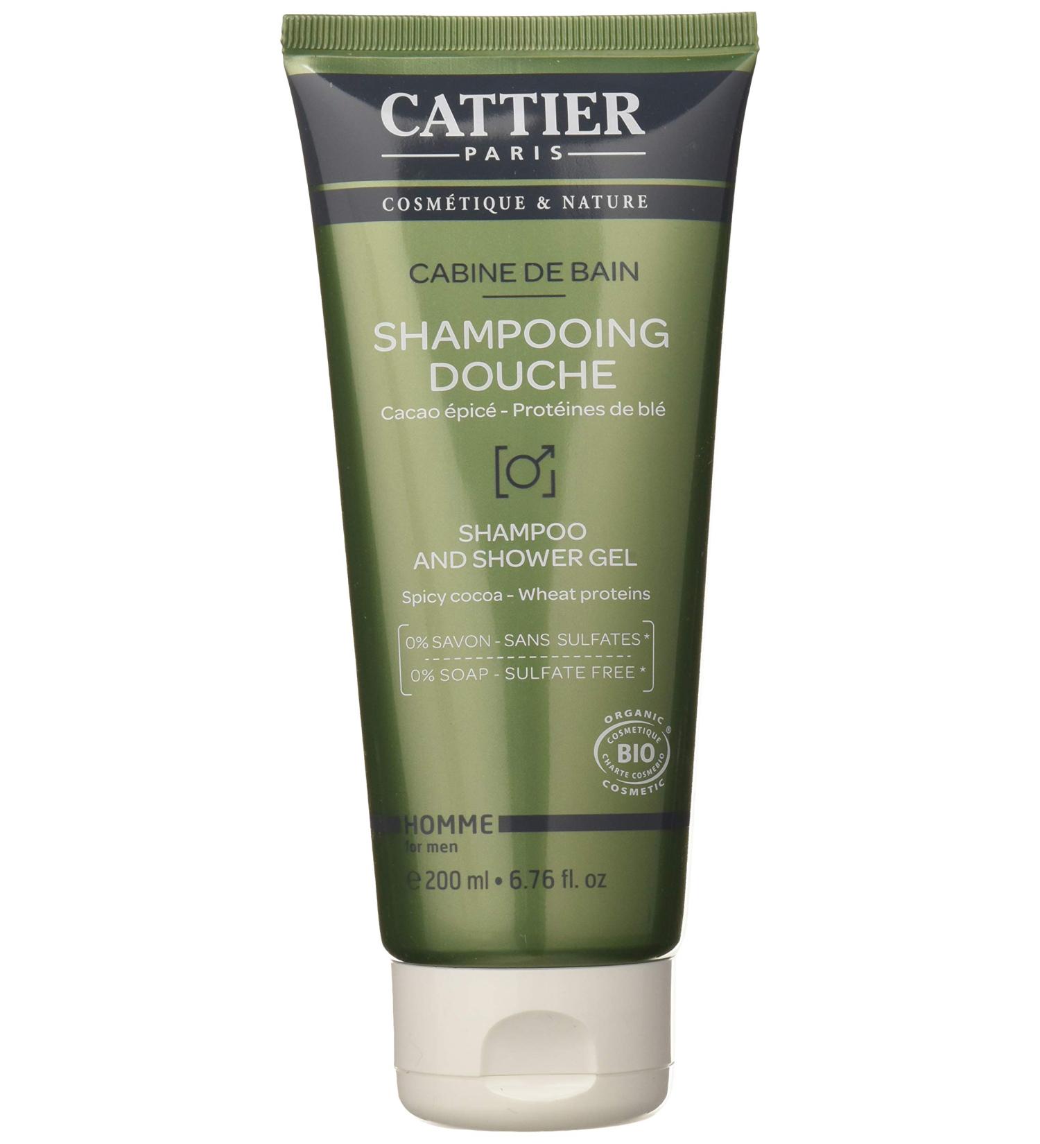 Cattier Men Cabine de Bain Shower Gel 200ml
