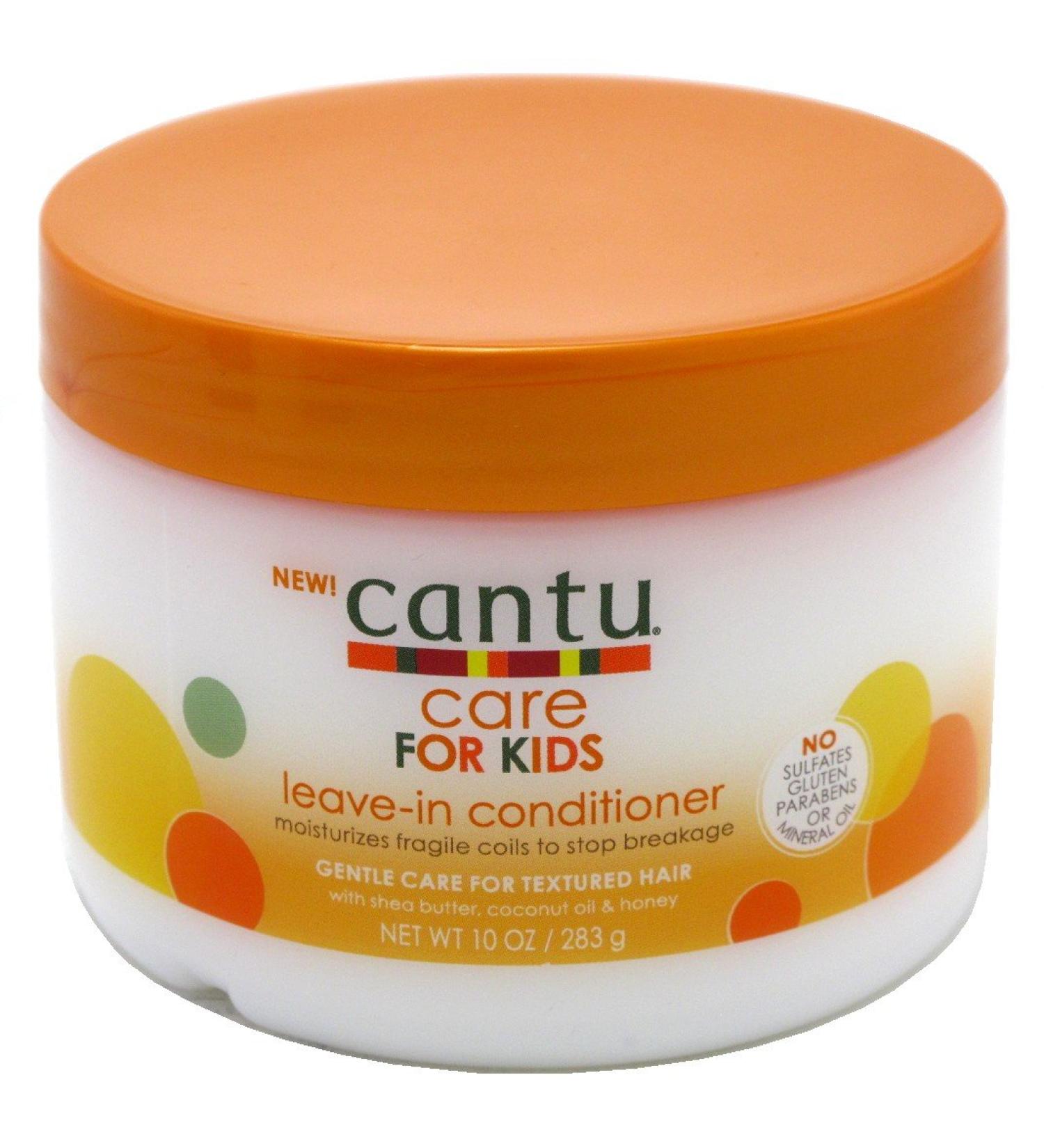 Cantu Care For Kids Leave-In Conditioner 10 Ounce Jar (295ml) (3 Pack)