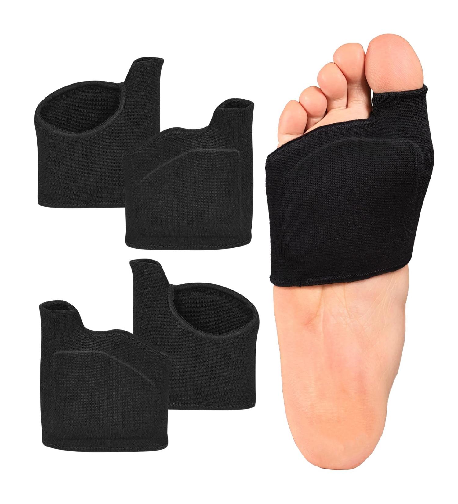 SPORLCO Metatarsal Pads for Foot Pain Relief | 2 Pairs Gel Inserts for Men & Women - Comfortable Cushions for Balls of Feet - Buy Online on GoSupps.com