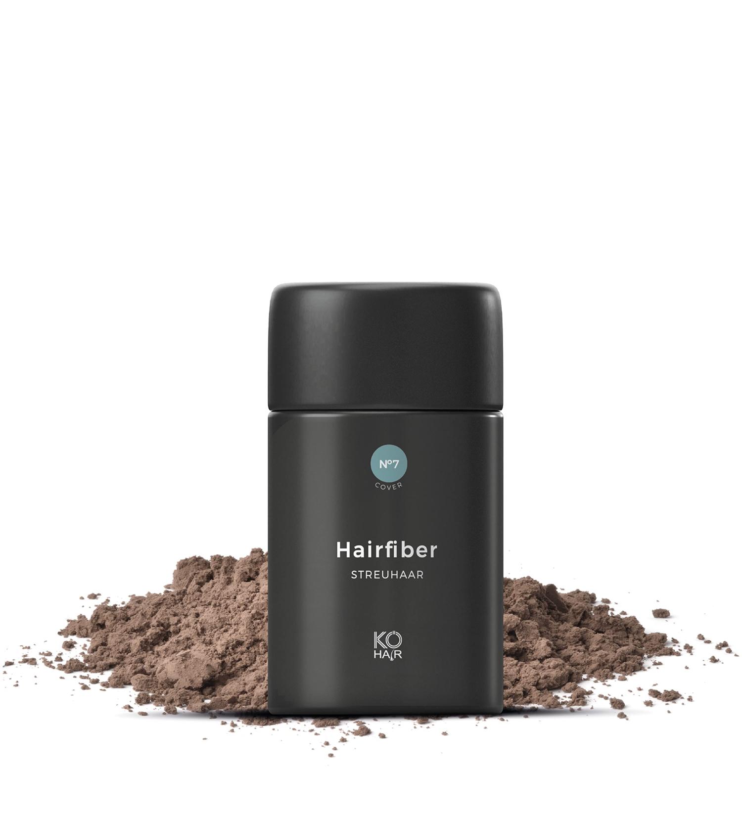 K -HAIR FIBERS - Hair Thickening Powder for Thin Hair & Partial Baldness | 12g Ash Brown - Boost Volume & Confidence - Buy Online on GoSupps.com