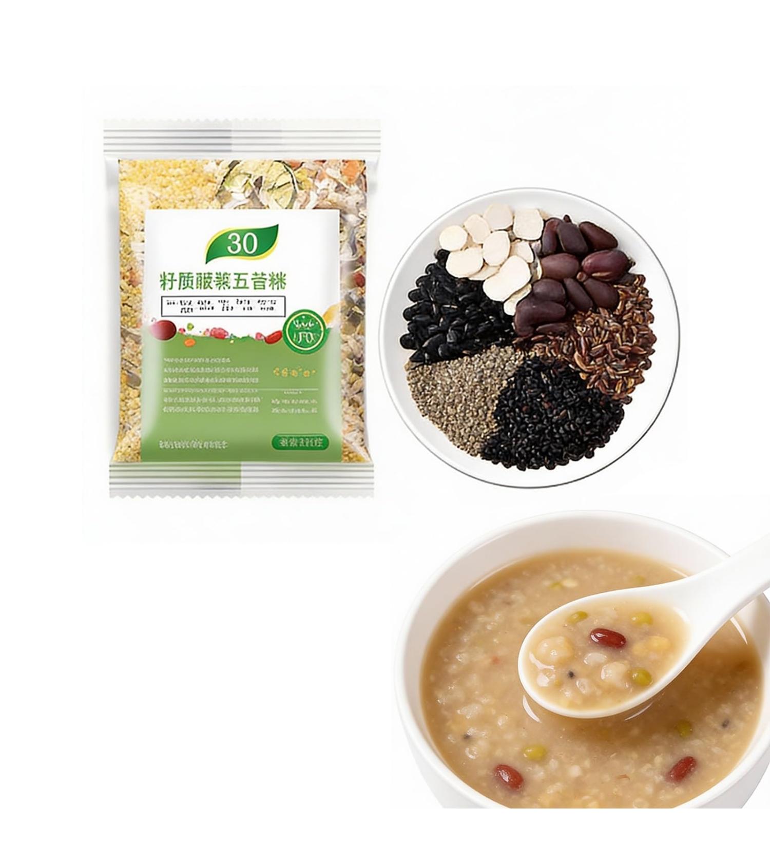 30 Paquets De M lange Congee Multigrains 75 G Par Paquet Bouillie Riz Facile Cuire Avec Des Grains Assortis Repas Petit-d jeuner Sain Pr t En Quelques Minutes - Buy Online on GoSupps.com