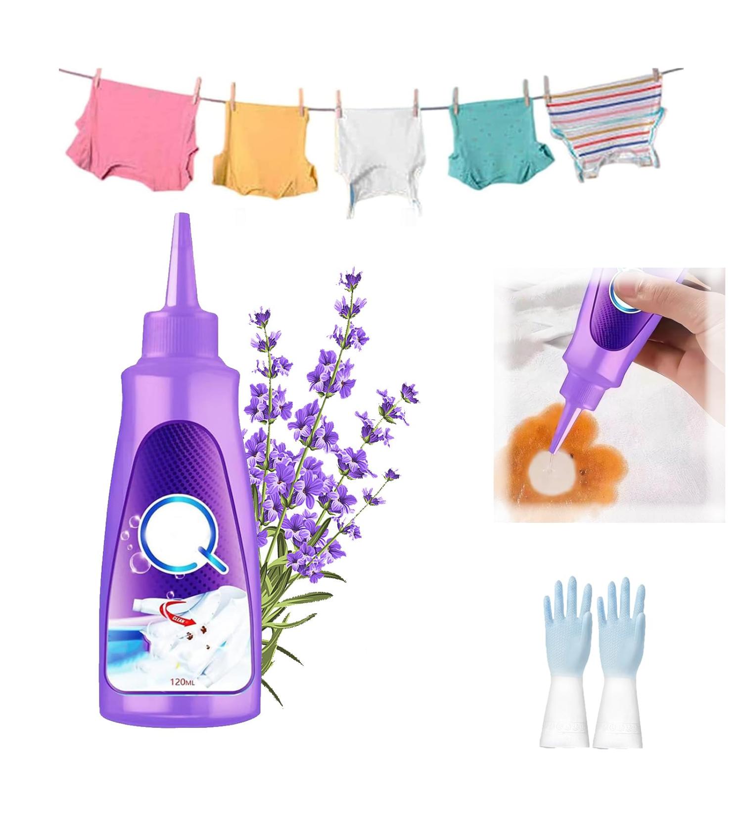 Symtmetry Active Enzyme Laundry Stain Remover - White Shirt Guardian Active Enzyme Laundry Stain Remover Clothes Oil Stain Remover Garment Stubborn Stain Cleaner Oil Remover (1pcs) - Buy Online on GoSupps.com