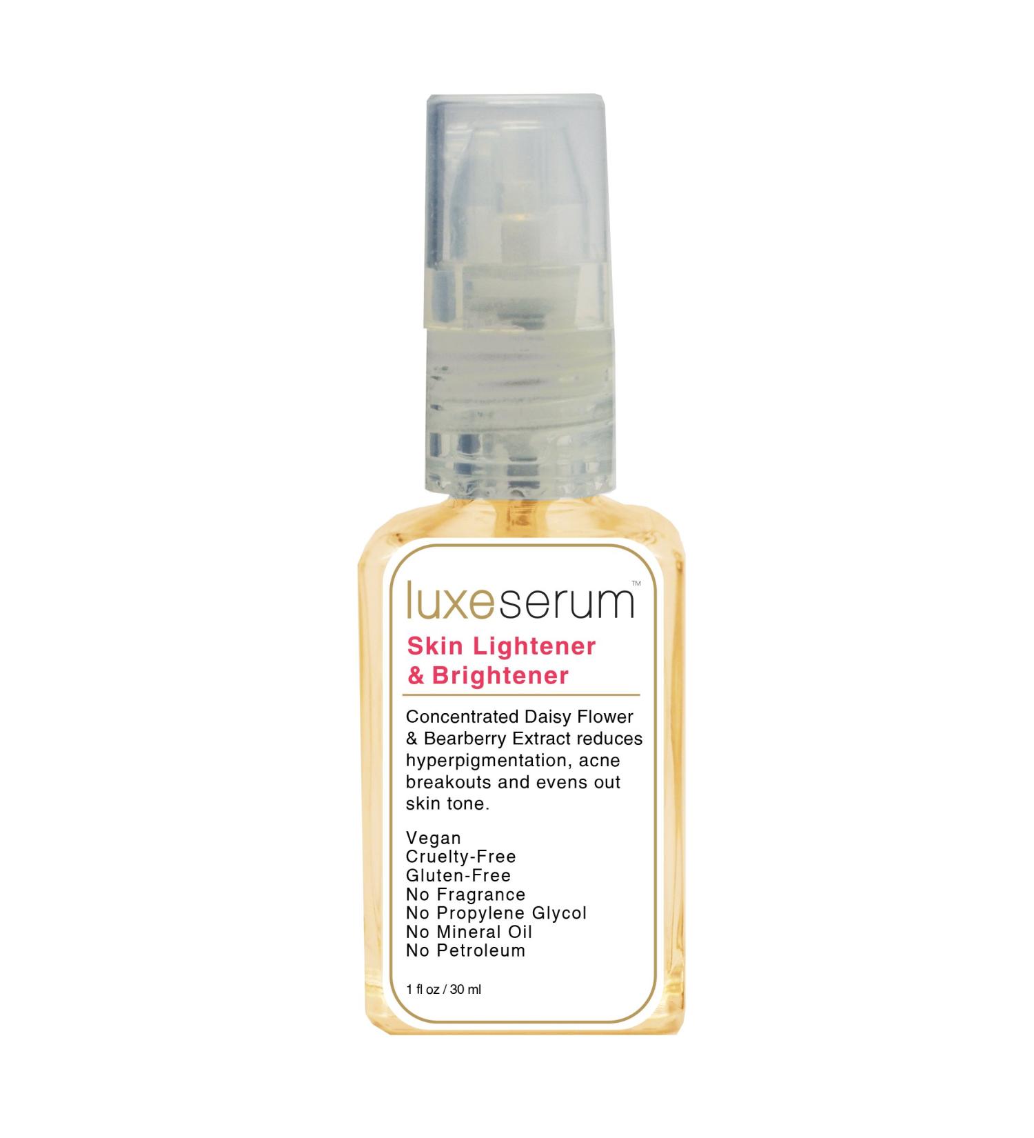 LuxeBeauty Luxe Serum - Skin Lightener & Brightener 1 fl oz (30 ml) | Radiant Skin Solution - Buy Online on GoSupps.com