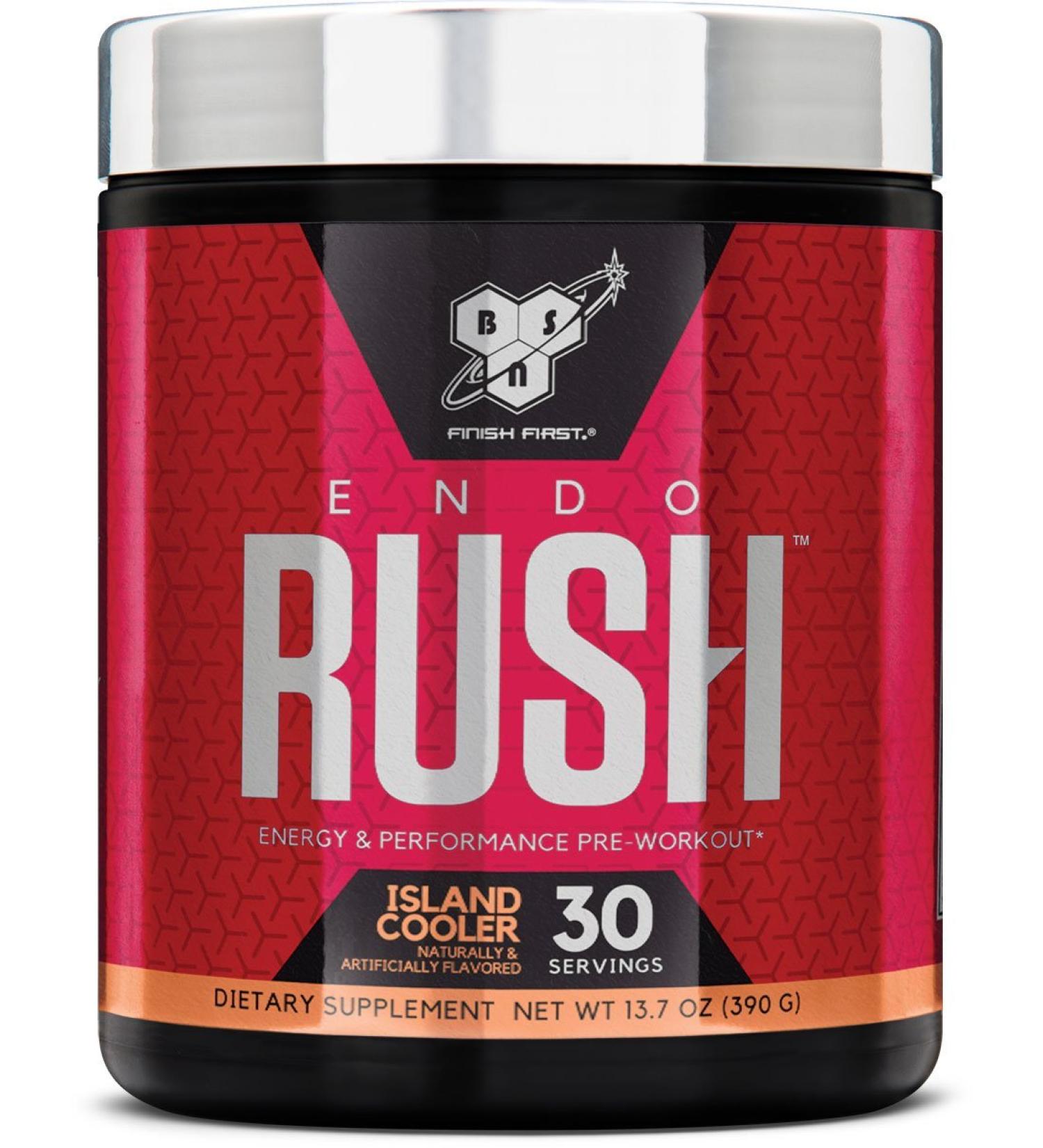 BSN ENDORUSH Pre-Workout Island Cooler 13.7 oz | Boost Energy & Performance - Buy Online on GoSupps.com