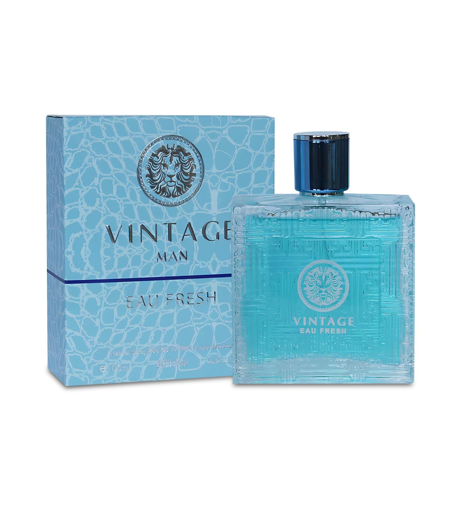 Vintage Men's Cologne Timeless Scent with a Modern Twist Perfume for Men Eau de Toilette 100ML for All Skin Vintage 3.4 Fl Oz (Pack of 2) - Buy Online on GoSupps.com