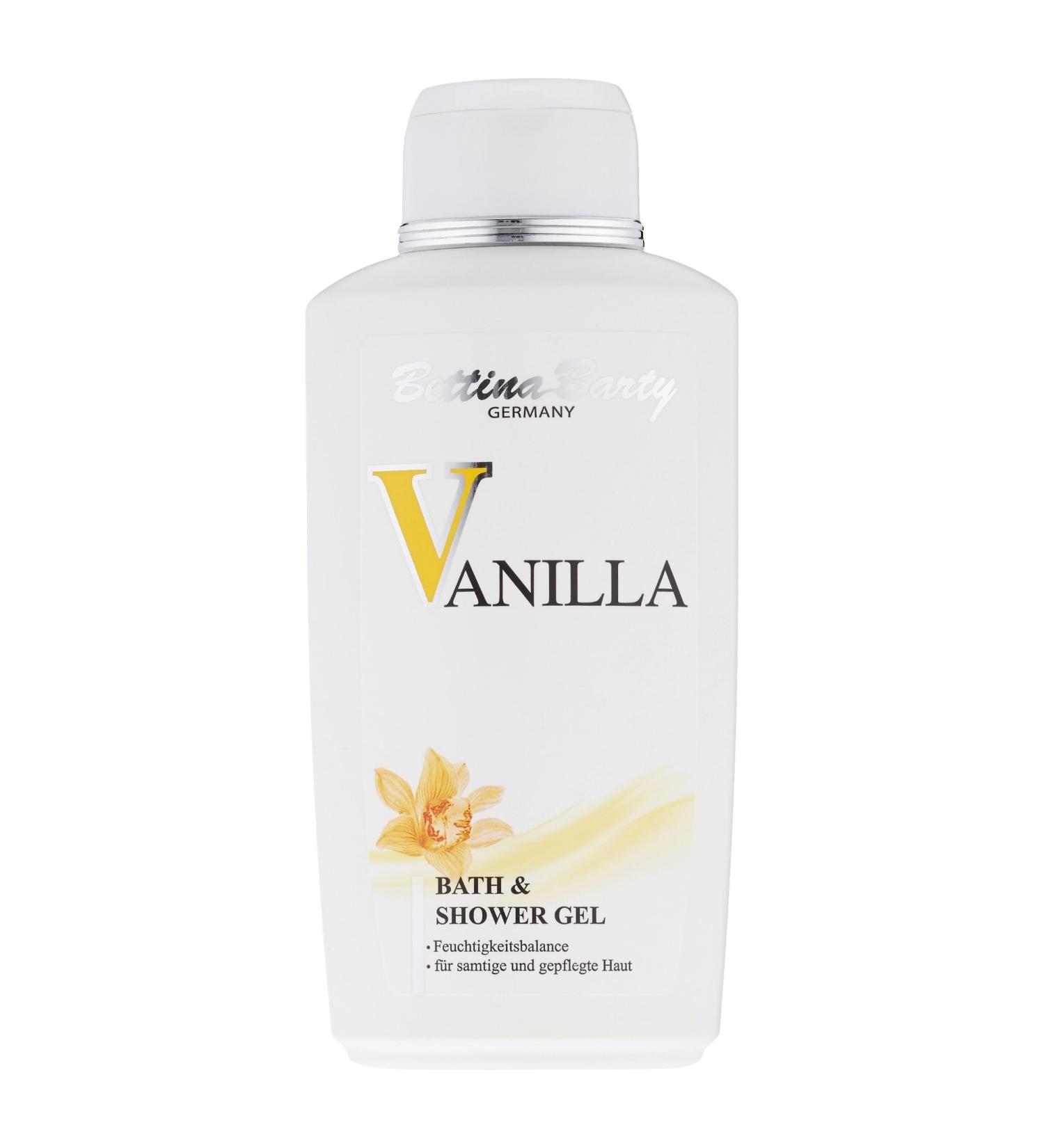 Buy Bettina Barty Vanilla Bath & Shower Gel 500 ml - International Shipping Available | Luxurious Bath & Body Care - Buy Online on GoSupps.com