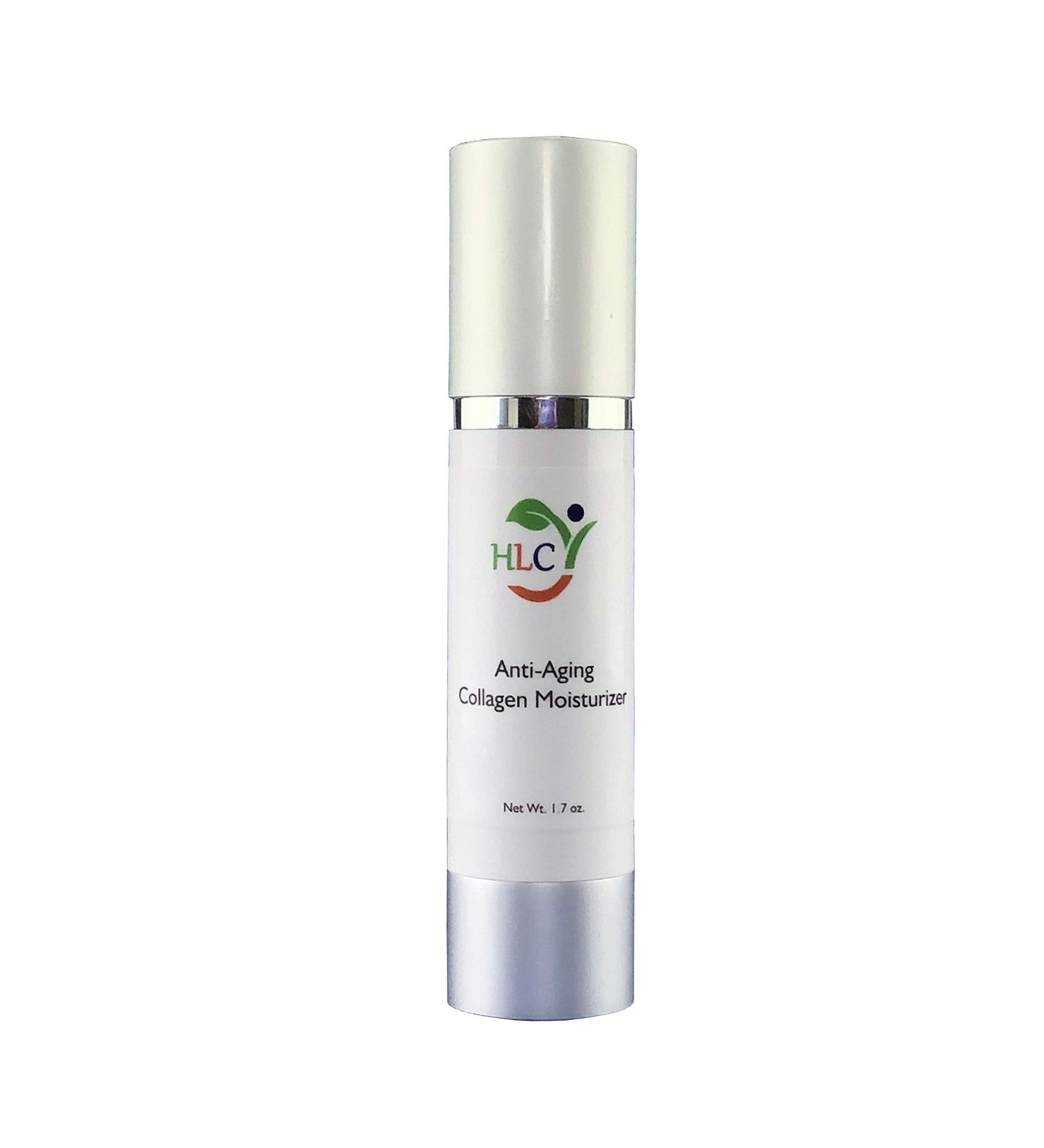 Anti-Aging Collagen Moisturizer (1.7 oz) - Target Fine Lines & Wrinkles Boost Collagen Production Unscented & Non-Greasy Formula - Buy Online on GoSupps.com