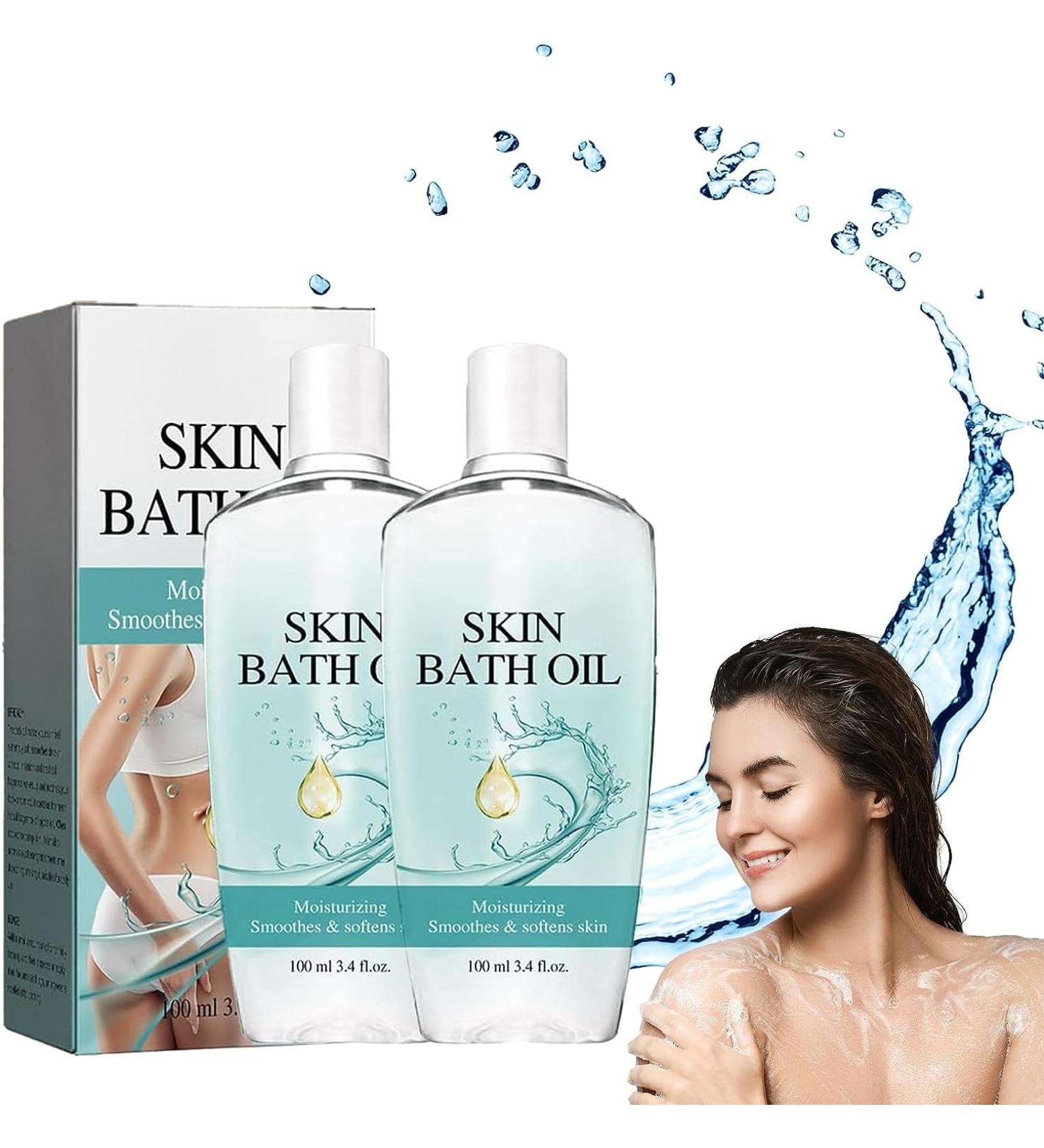 Huile De Bain Pour La Peau Si Douce Et Sensuelle Huile De Bain Huile Pour La Peau Si Douce Lissante Et Adoucissante Pour La Peau S Che Ou Rugueuse (2PCS) - Buy Online on GoSupps.com