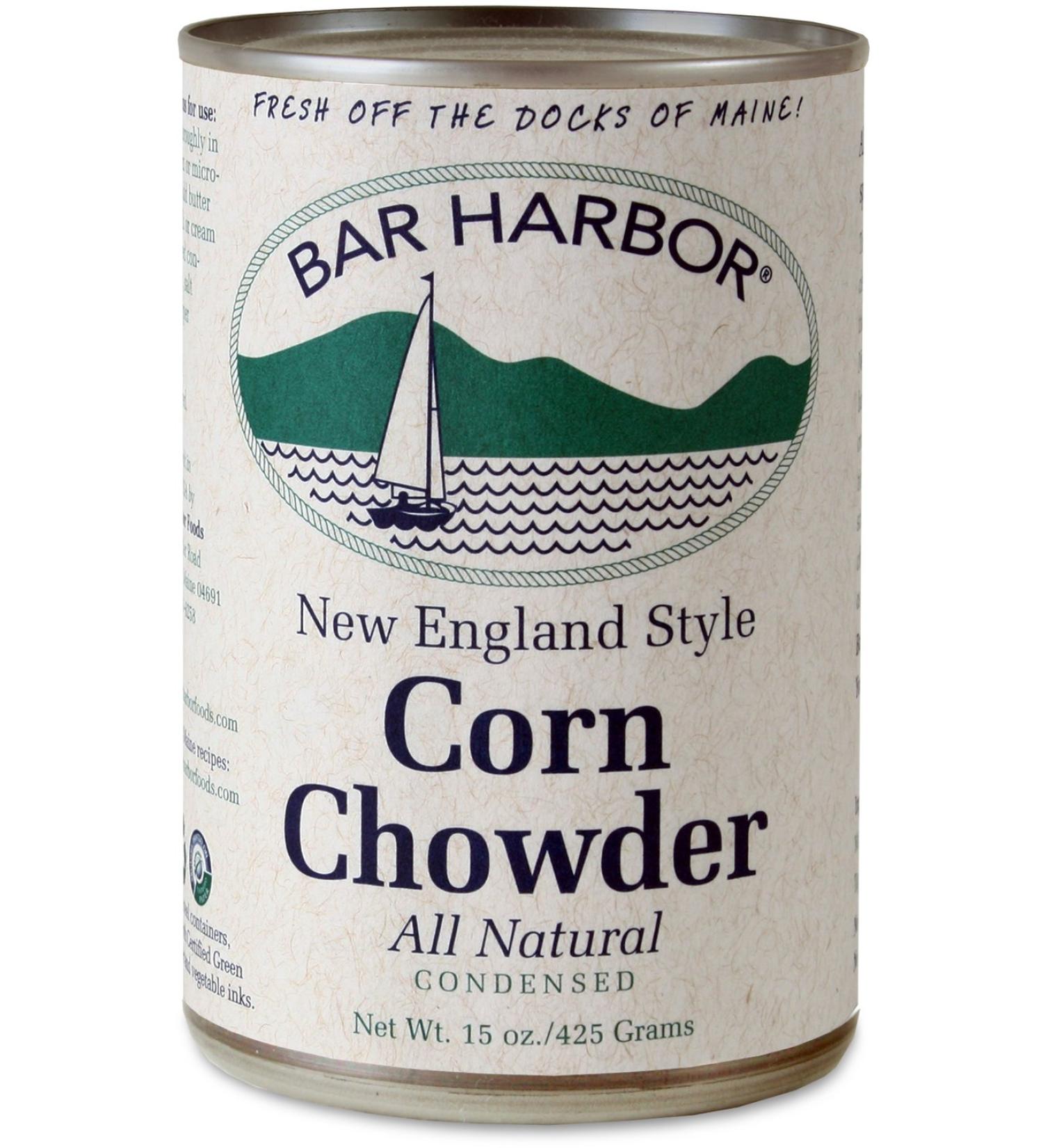 Bar Harbor Corn Chowder, 15 Ounce (Pack of 6) Corn 15 Ounce (Pack of 6)