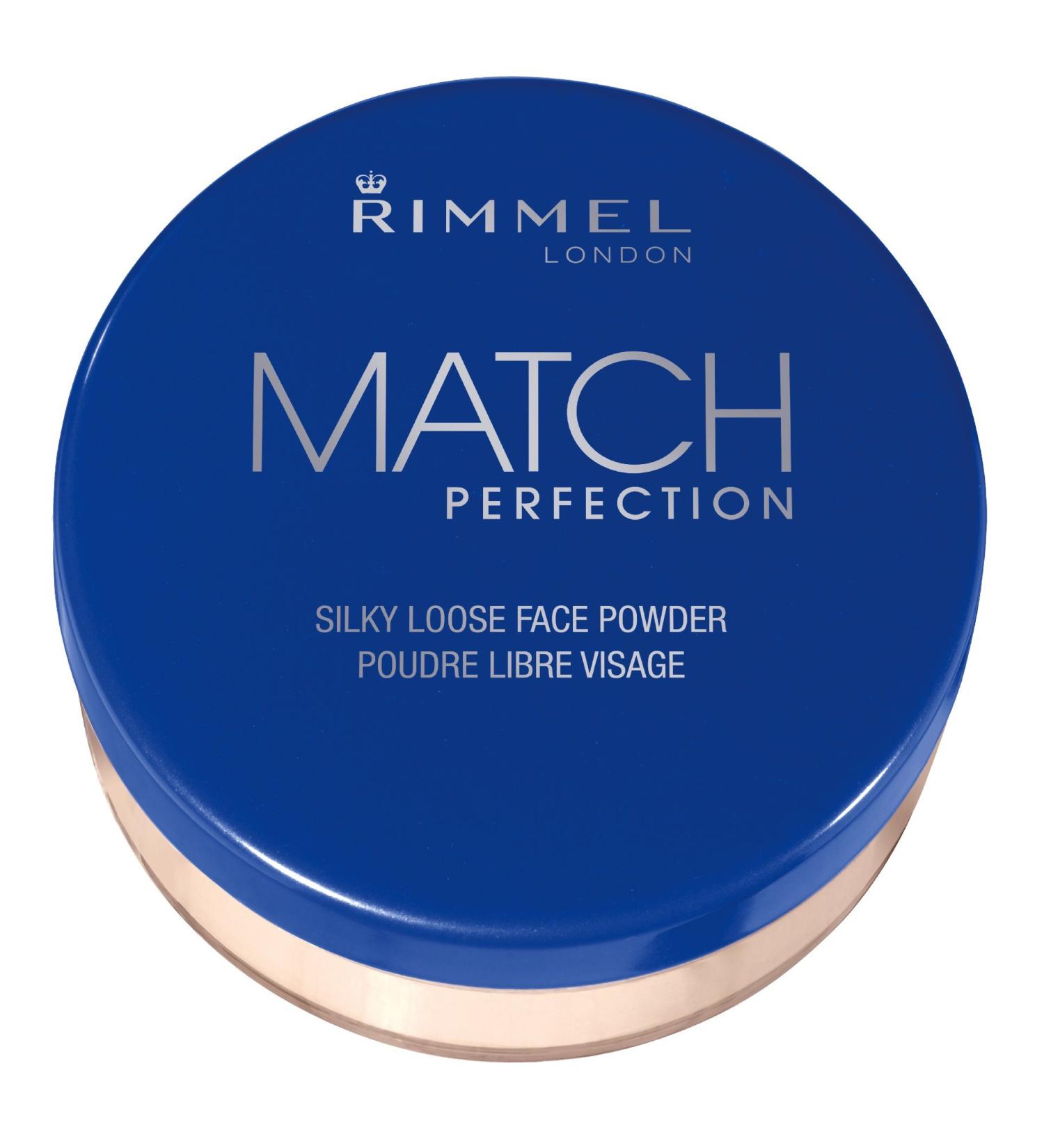 Rimmel London Match Perfection Loose Powder  Transparent  0.35 Ounce