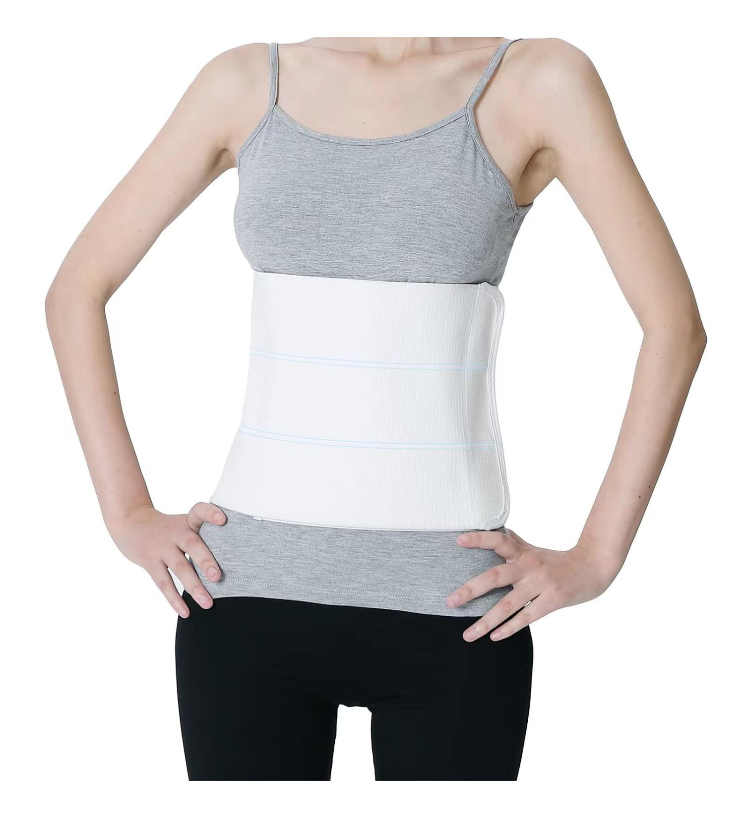 XL Abdominal Binder for Umbilical Hernias Post Surgery - Postpartum Tummy Tuck Support Belt for Men and Women - Slimming Bariatric Stomach Compression - High Elasticity Breathable - Buy Online on GoSupps.com