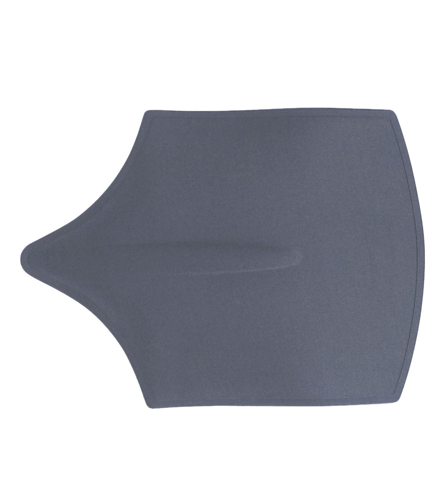 Buy Lumbar Foam Compression Plate | Reverse Triangle Abdominal Lipo Foam Cushion for Liposuction Recovery - Gray | International Shipping - Buy Online on GoSupps.com