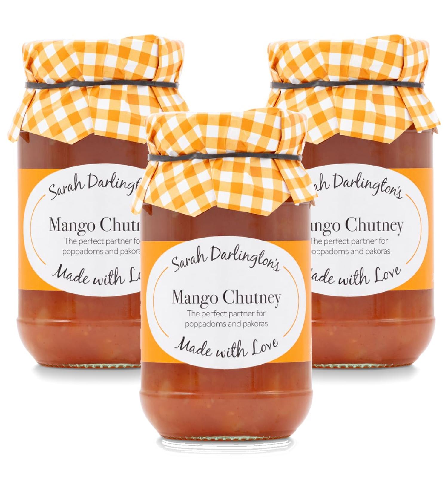 Mrs Darlington's Mango Chutney - 340g - Pack of 3