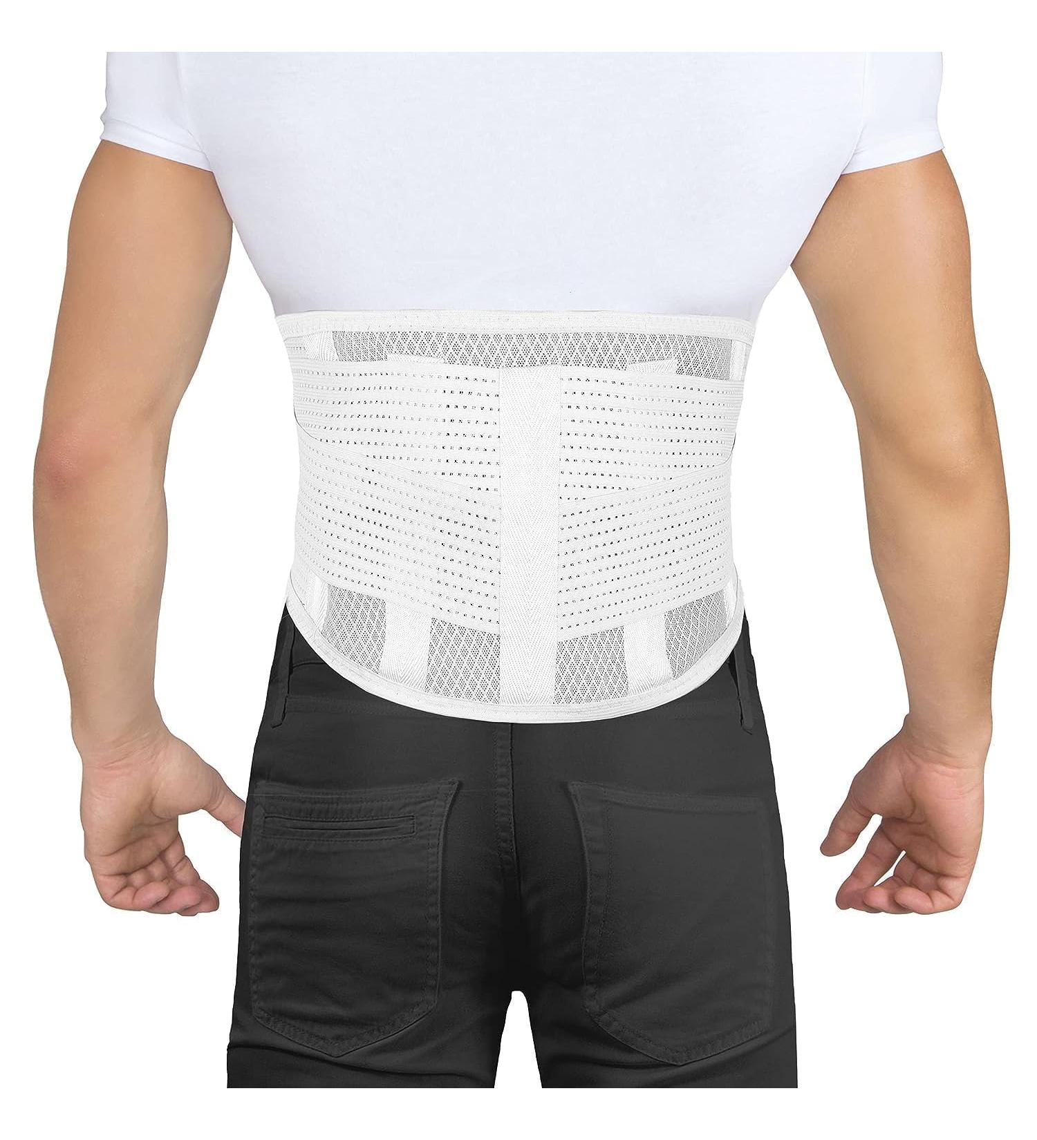 MagnetRX® Magnetic Back Brace - Ultra Strength Lumbar Support Belt for Men & Women | X-Large Waist Magnet Wrap for Pain Relief - Buy Online on GoSupps.com