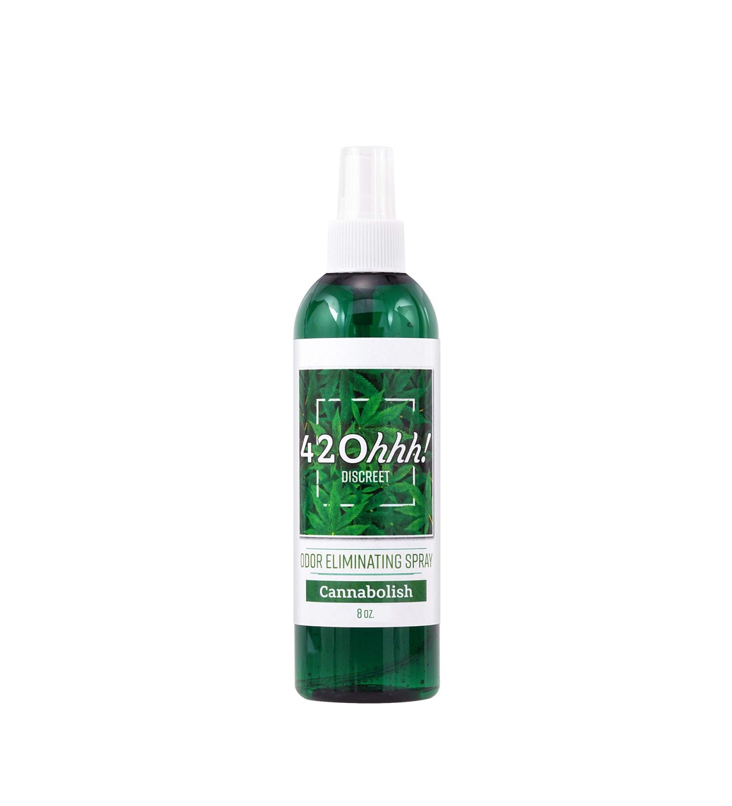 420hhh! Discreet Smoke Odor Destroying Mist and Smoke Smell Remover. 420 Cannabolish Smoke Odor Eliminator. (Cannabolish (Lemon) 8 Ounce) - Buy Online on GoSupps.com