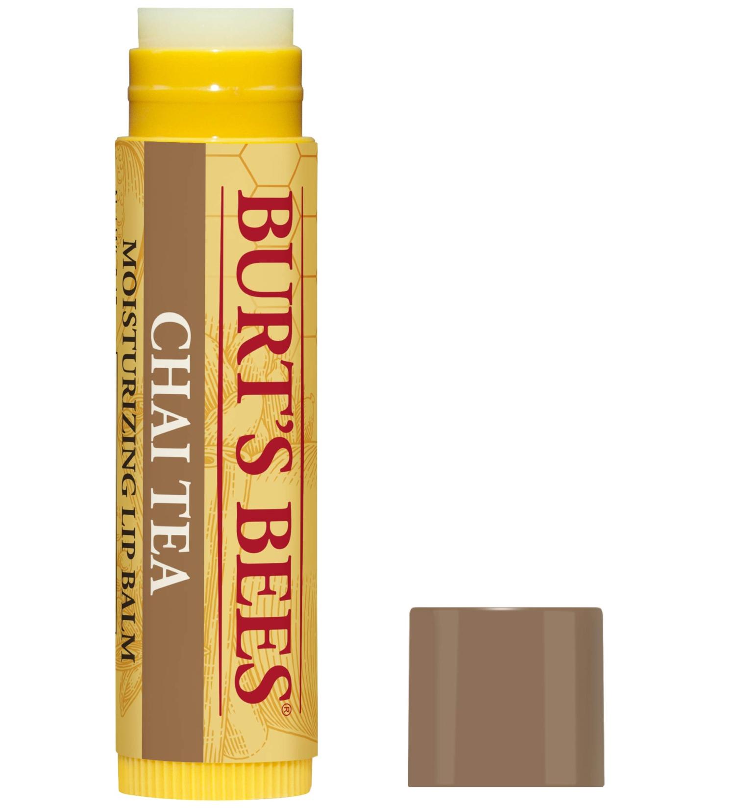 Burt's Bees Chai Tea Lip Balm - Nourishing Blister Balm 4.25g | International Shipping - Buy Online on GoSupps.com