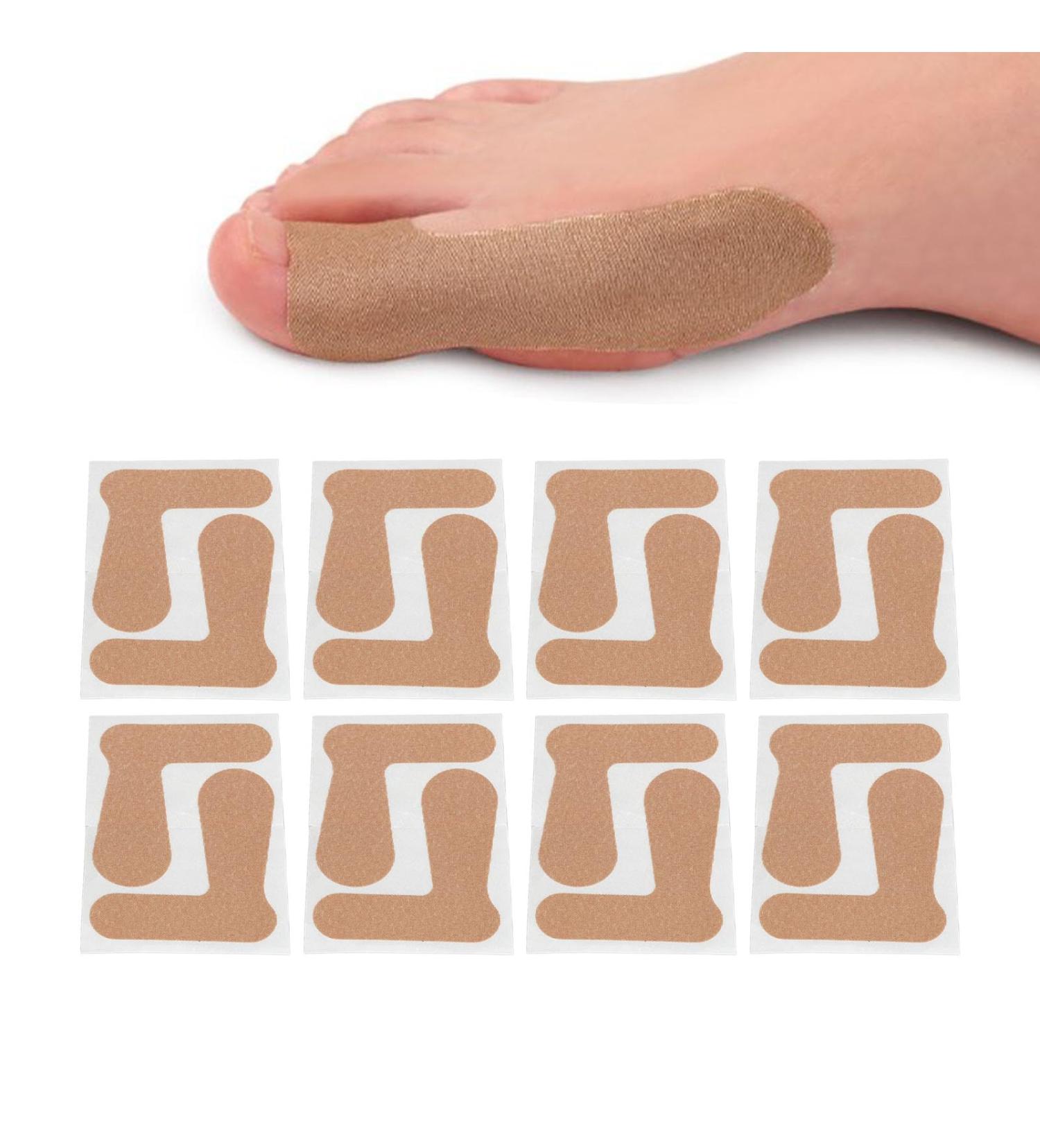 40 Pieces Self-Adhesive Bale Protection Joints - Toe Thumb Friction Prevention Tape for Joint Support - Buy Online on GoSupps.com
