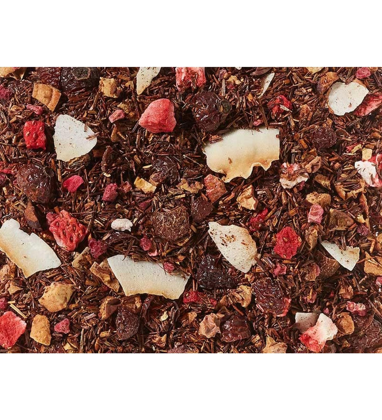 Dethlefsen Balk teemando BIO Redbush tea mixture strawberryraspberry strawberryraspberry flavored 1 kg DE KO006 - Buy Online on GoSupps.com