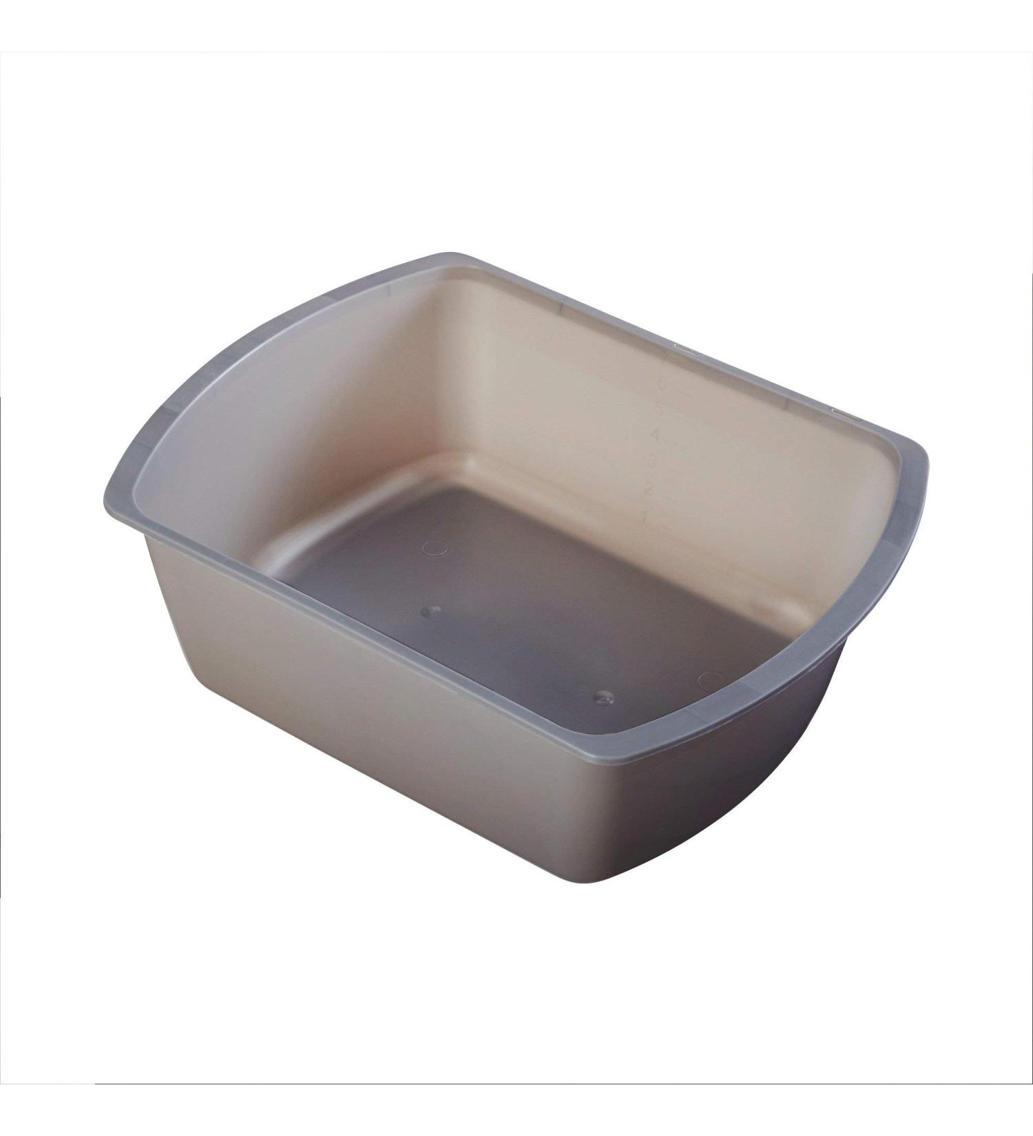 McKesson Plastic Wash Basin - 7 qt - Rectangle Design - 1 Count - Pack of 1 - Buy Online on GoSupps.com