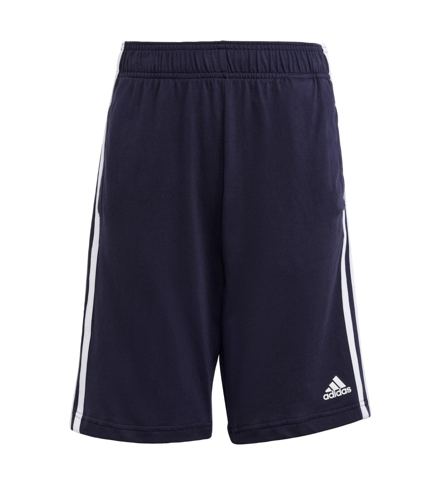 Buy adidas Unisex Kids 3s Shorts - Legend Ink/White | International Shipping Available - Buy Online on GoSupps.com