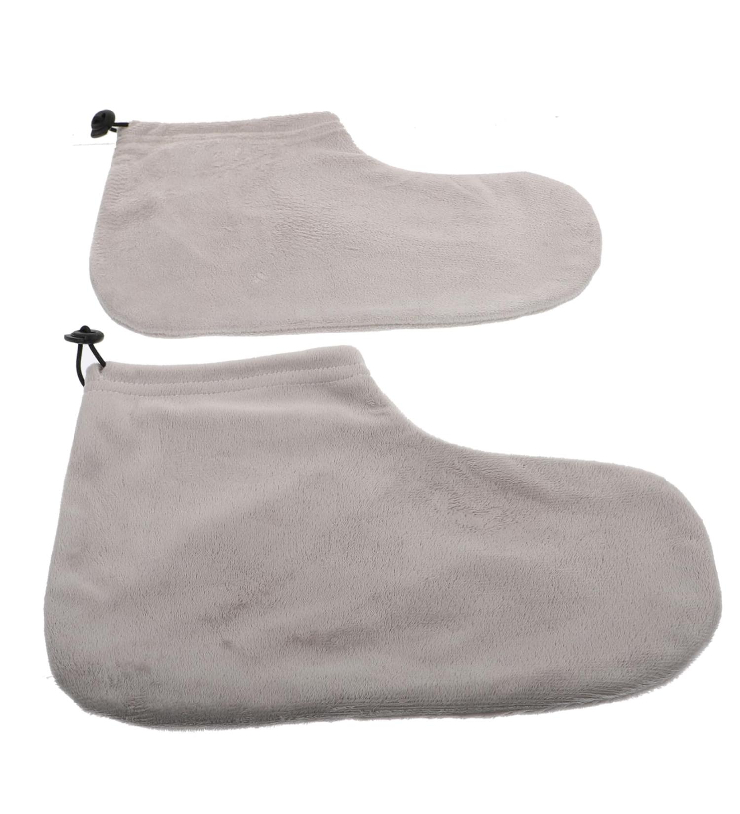 Housoutil 1 Pair Wax Warm Foot Cover Paraffin Bath Liner Heated Gloves Paraffin Booties Easy Liner Bathing Foot Cover Paraffin Wax Foot Covers Spa Cotton Mittens Protector 28X20X0.9CM Grey - Buy Online on GoSupps.com