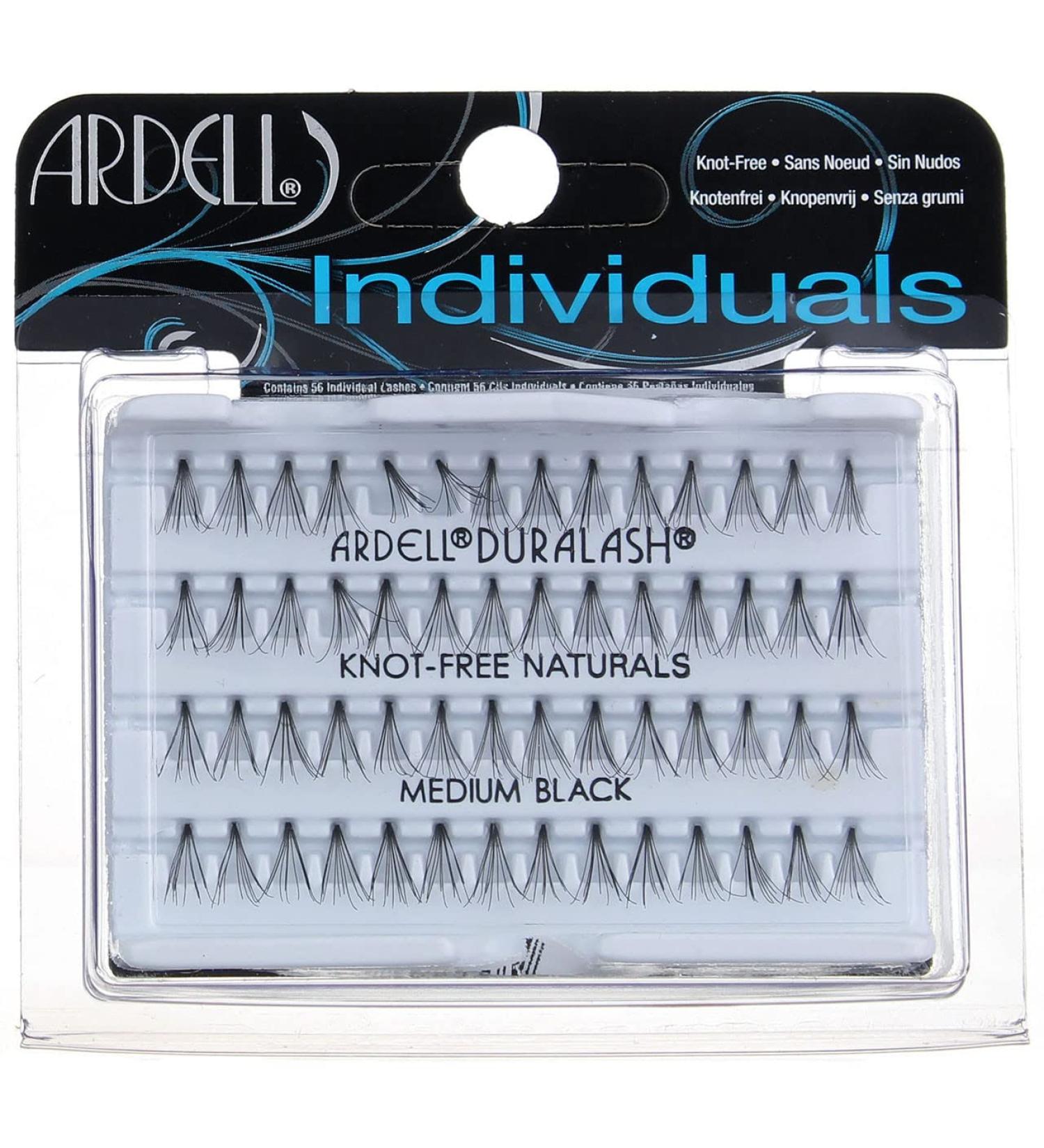 Ardell Duralash Naturals Medium Individual Lashes - 56-Count | Natural Look | Easy to Apply - Buy Online on GoSupps.com