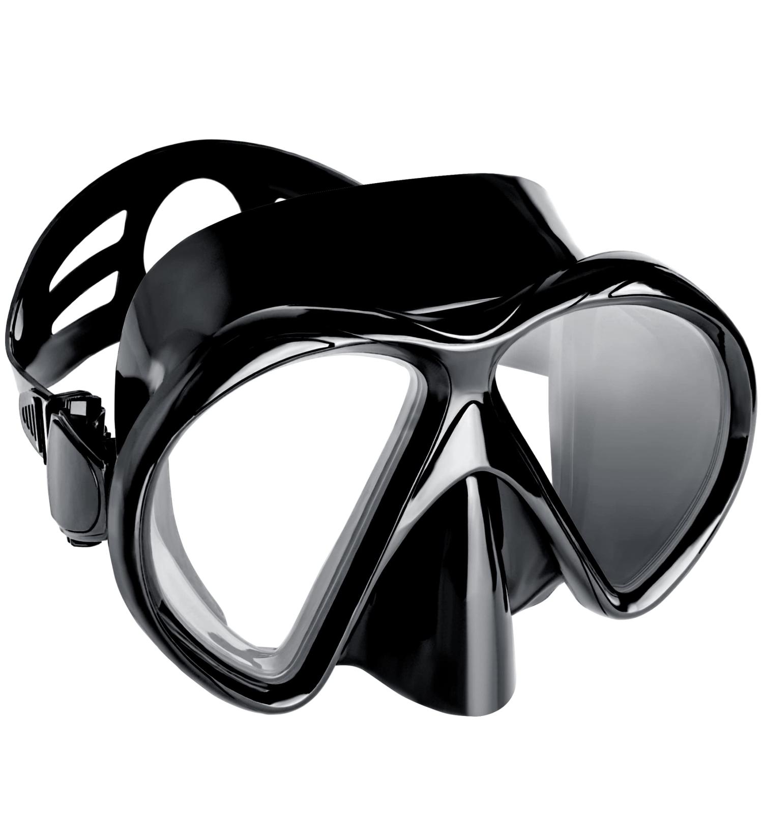 EWPJDK Adult Snorkel Gear Set | Anti-Fog HD Scuba Mask with Tempered Glass | Premium Dive Mask for Snorkeling and Scuba Diving | Swim Goggles Included - Buy Online on GoSupps.com