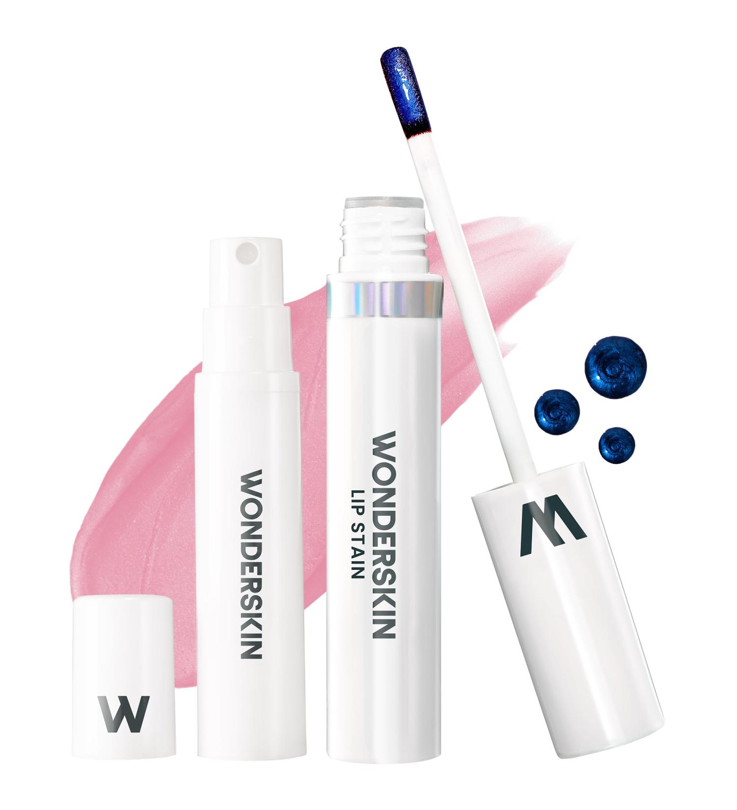 Wonderskin Wonder Blading Peel and Reveal Lip Stain Kit - Long Lasting, Transfer Proof, Waterproof Pink - Buy Online on GoSupps.com