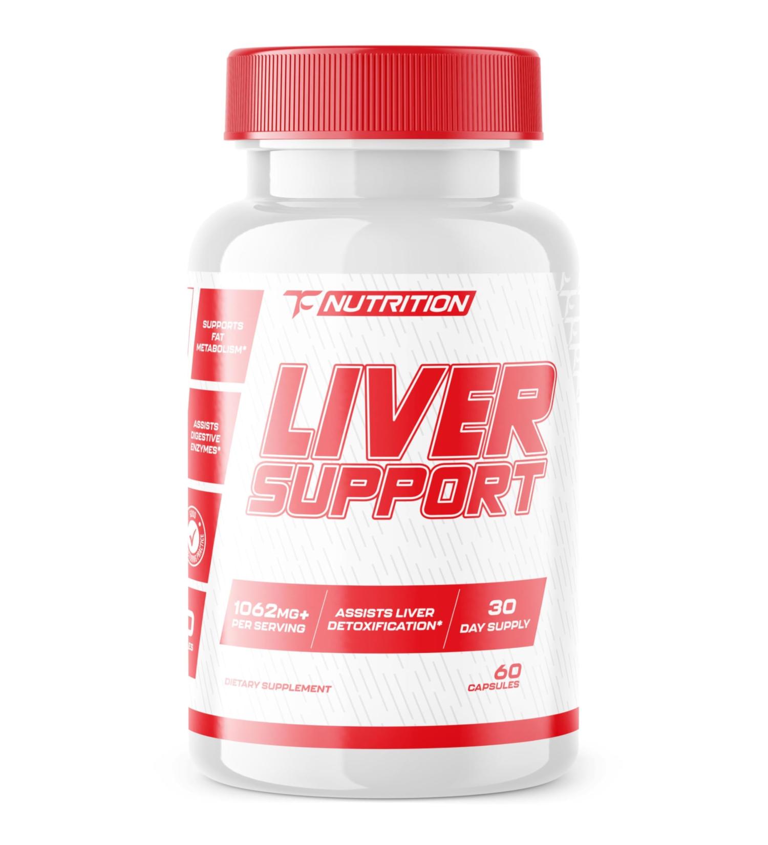 TC Nutrition - Liver Support - 60 Capsules (60 Capsules) 60 Count (Pack of 1)