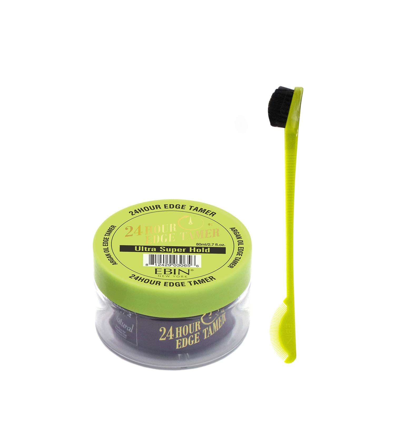 EBIN NEW YORK 24 Hour Edge Tamer Kit - 2.7oz No Flaking, No White Residue, Shine & Smooth Finish - Buy Online on GoSupps.com