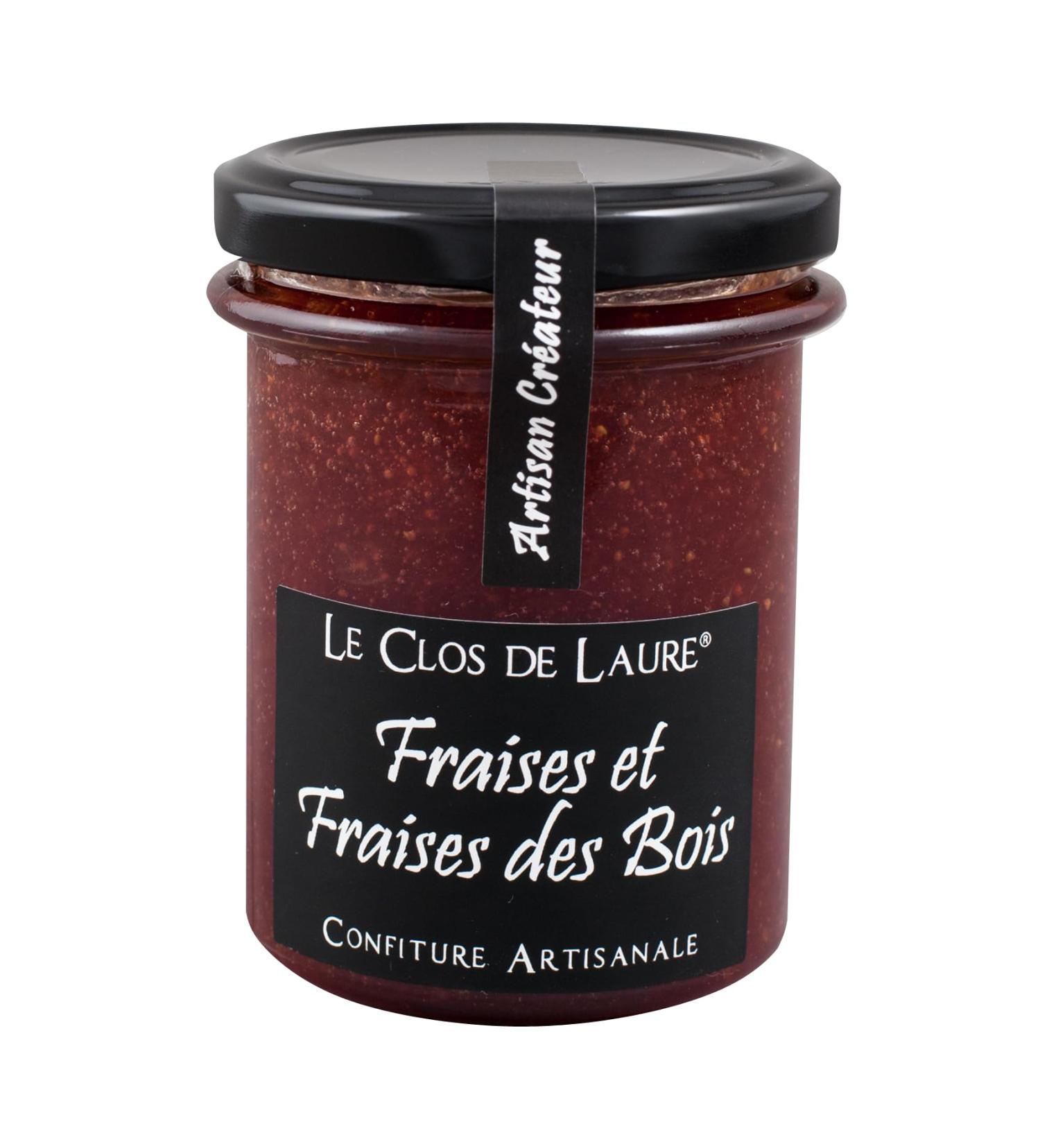 Le Clos de Laure jam jam spread fruits fry spread from France C te d'Azur province 220 g (forest berry confit)