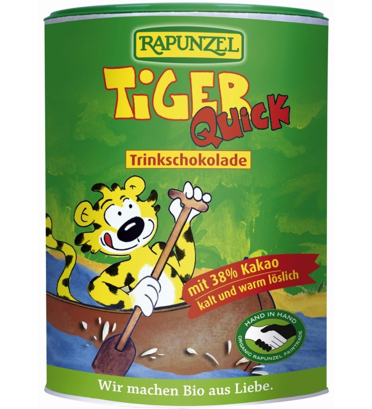 RAPUNZEL - QUICK SOLUBLE COCOA 400G TIGER
