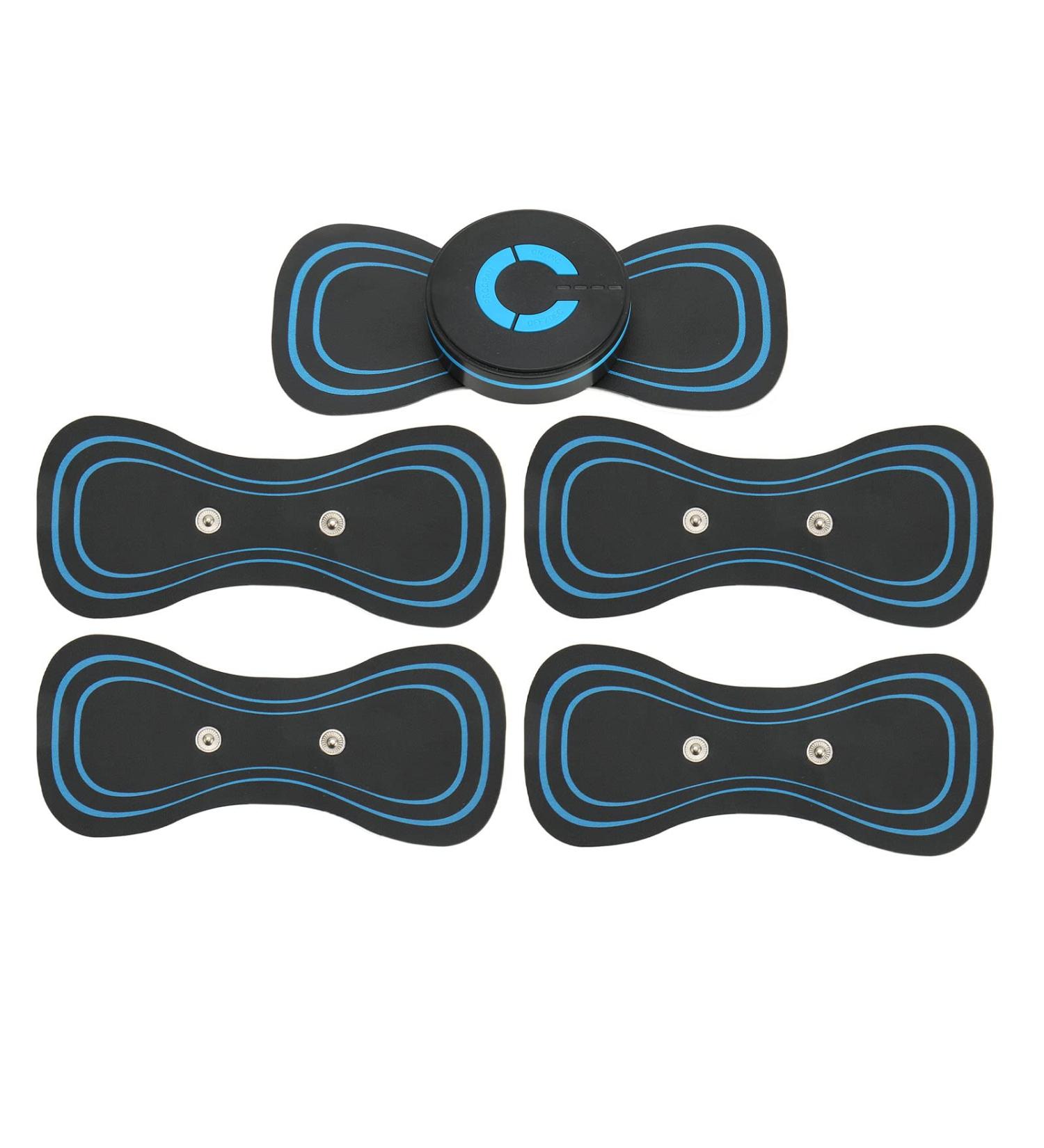 Cervical Spine Massage Patch | 6 Massage Modes Portable EMS Pulse Massager for Shoulders | International Shipping Available - Buy Online on GoSupps.com
